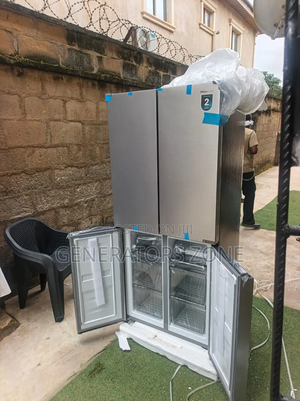 Hisense 427L 4-Door Cross Door Fridge 54wc-Rq