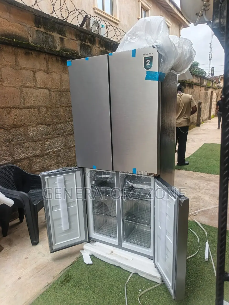Hisense 427L 4-Door Cross Door Fridge 54wc-Rq