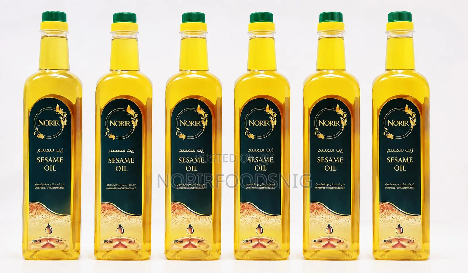 Norir Sesame Oil 500ML X6