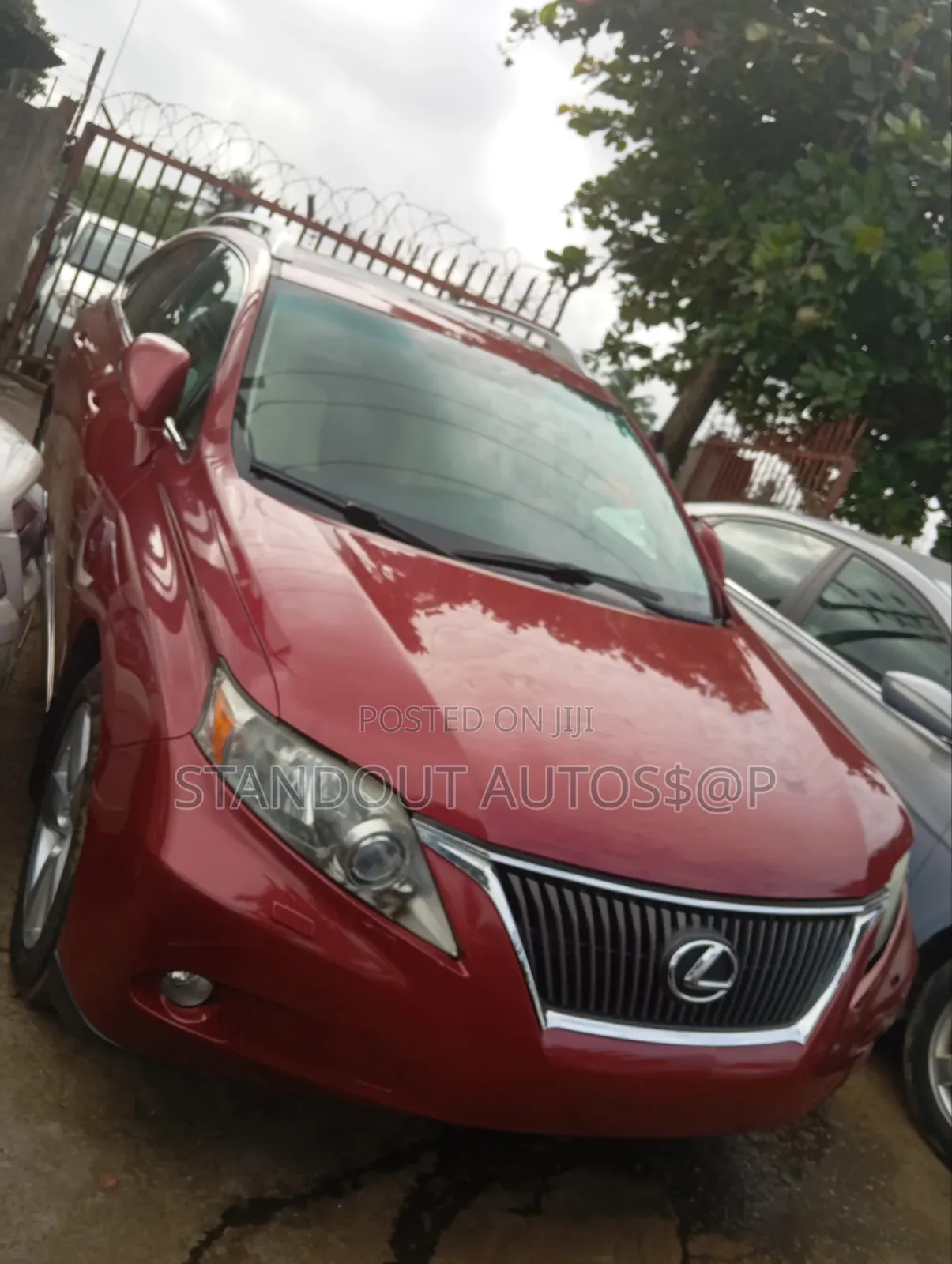 Lexus RX 2011 Red