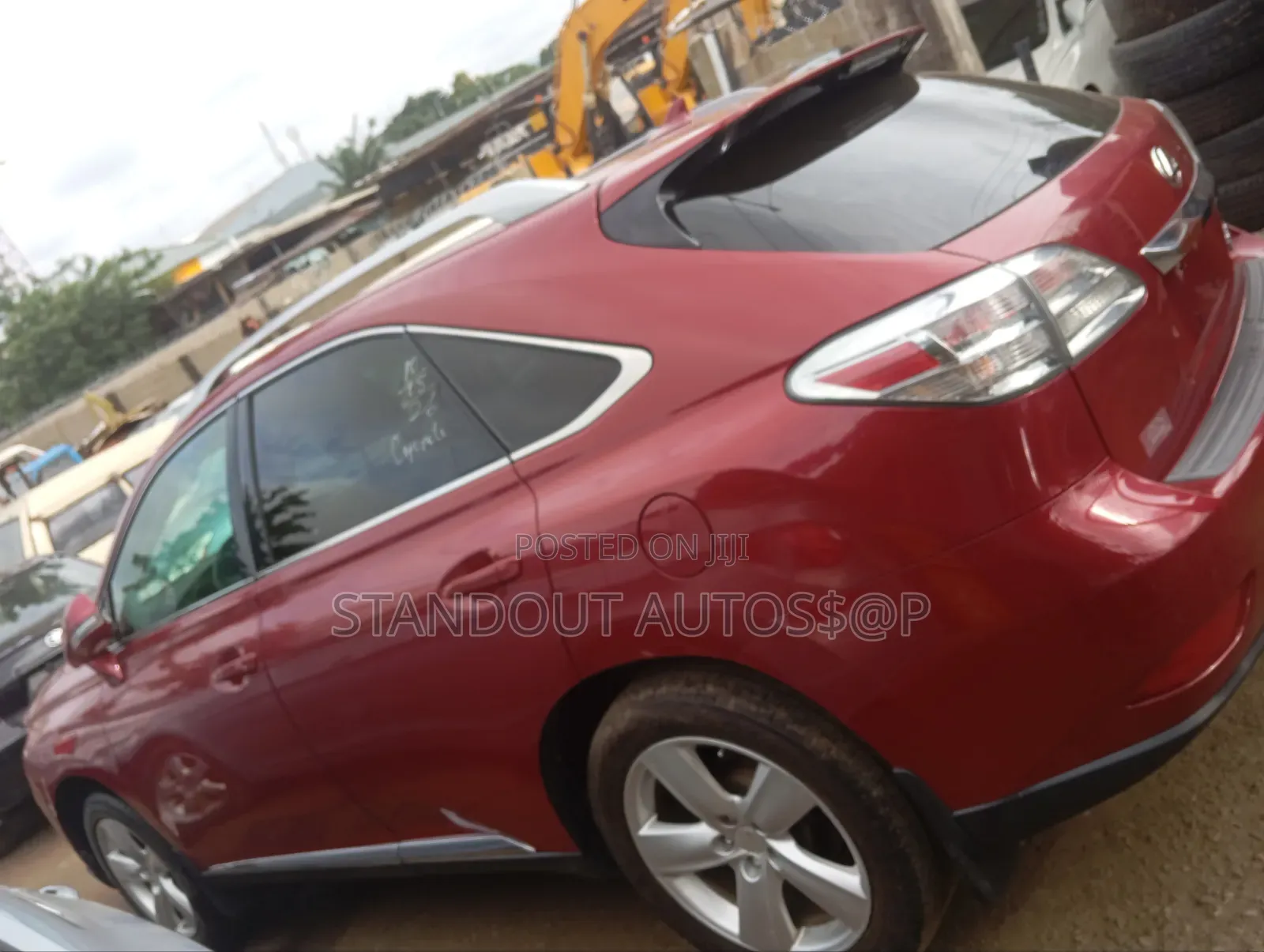 Lexus RX 2011 Red