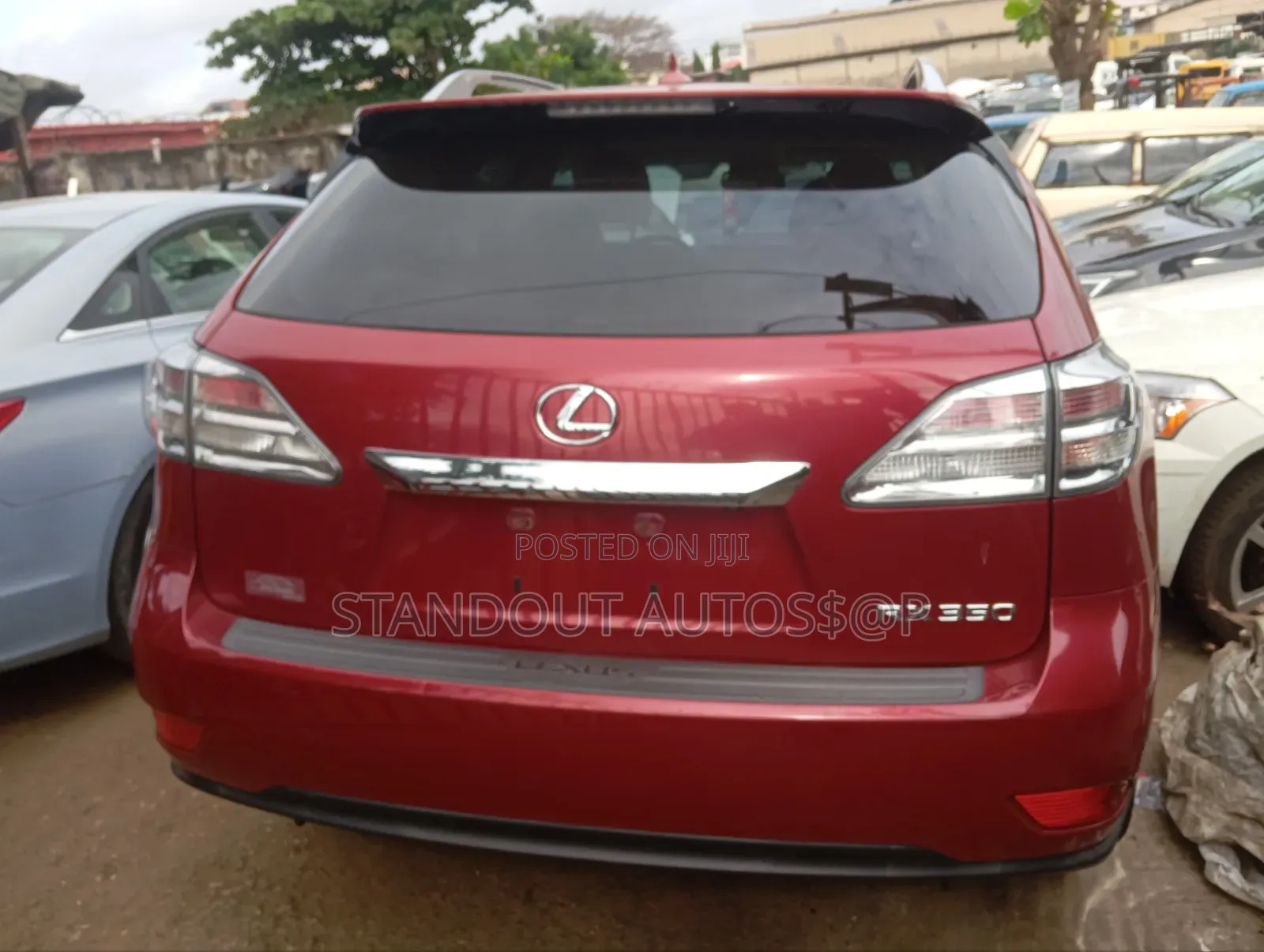Lexus RX 2011 Red