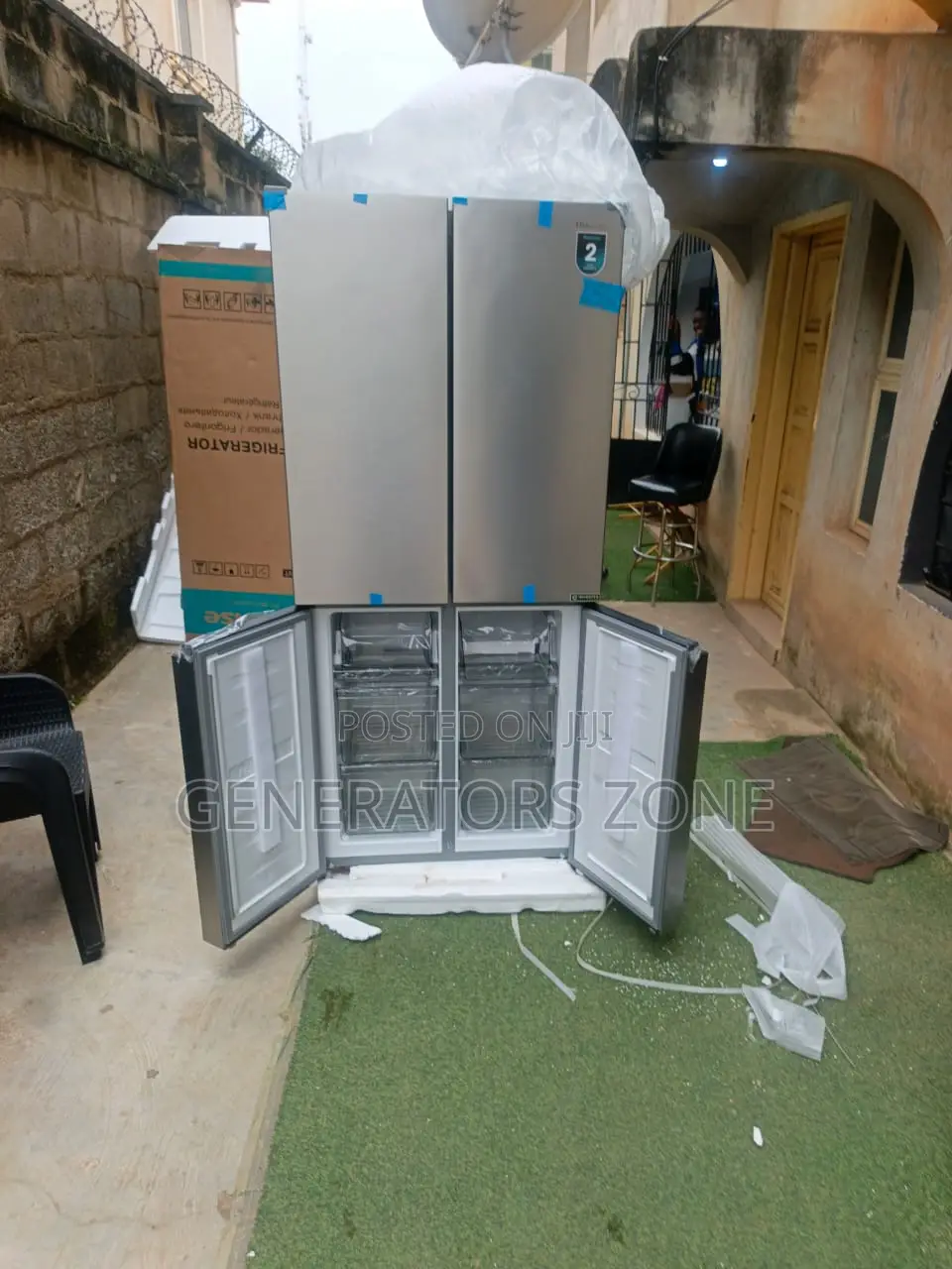 Hisense 54wc-Rq 427L Electronic Control Cross Door Refrigerator