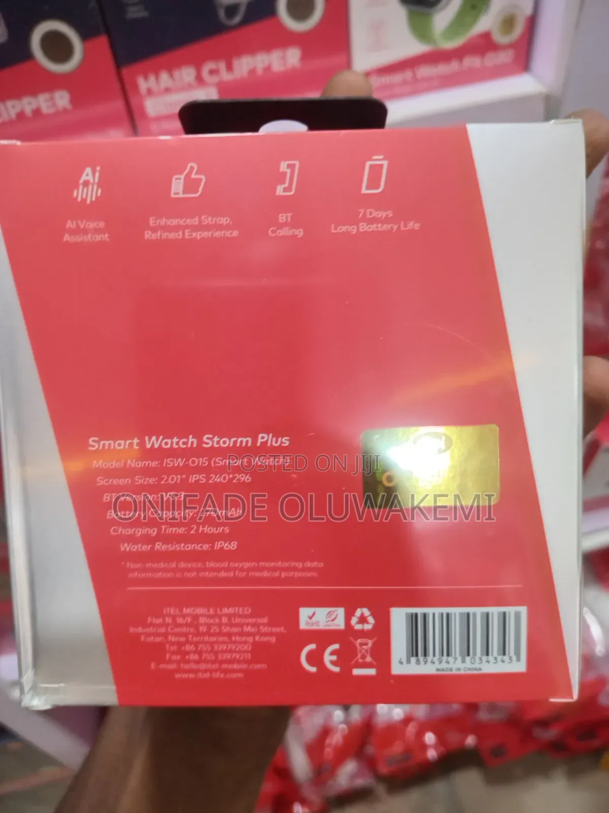 Smart Watch Storm Plus ISW-015