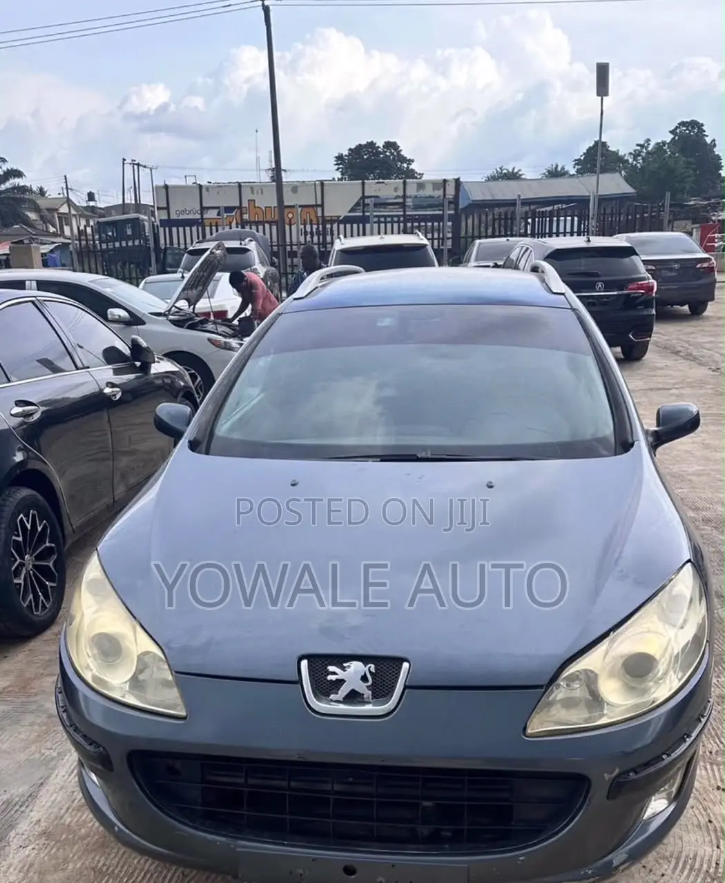 Peugeot 407 1.8 SW 115 2006 Gray