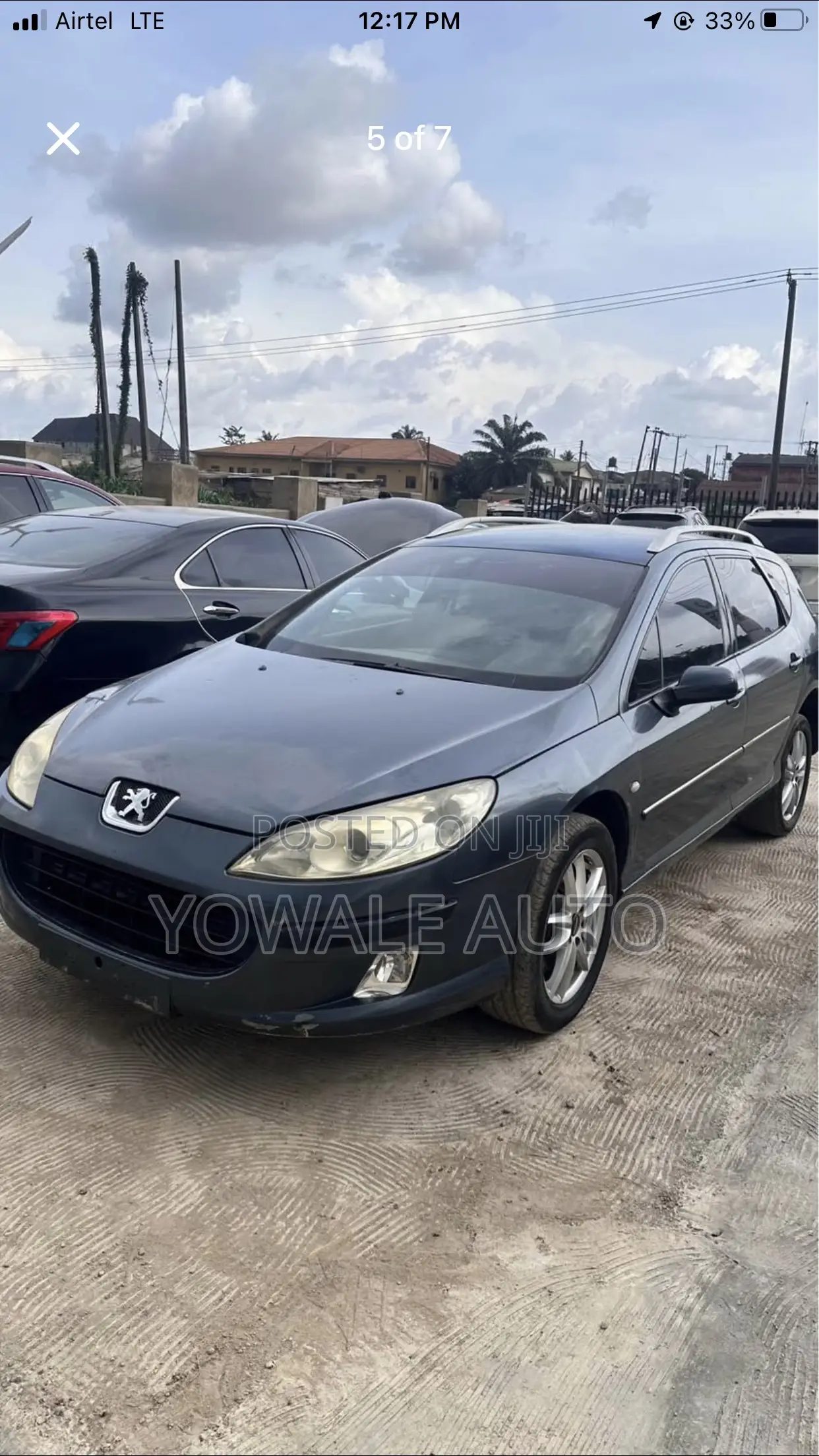 Peugeot 407 1.8 SW 115 2006 Gray