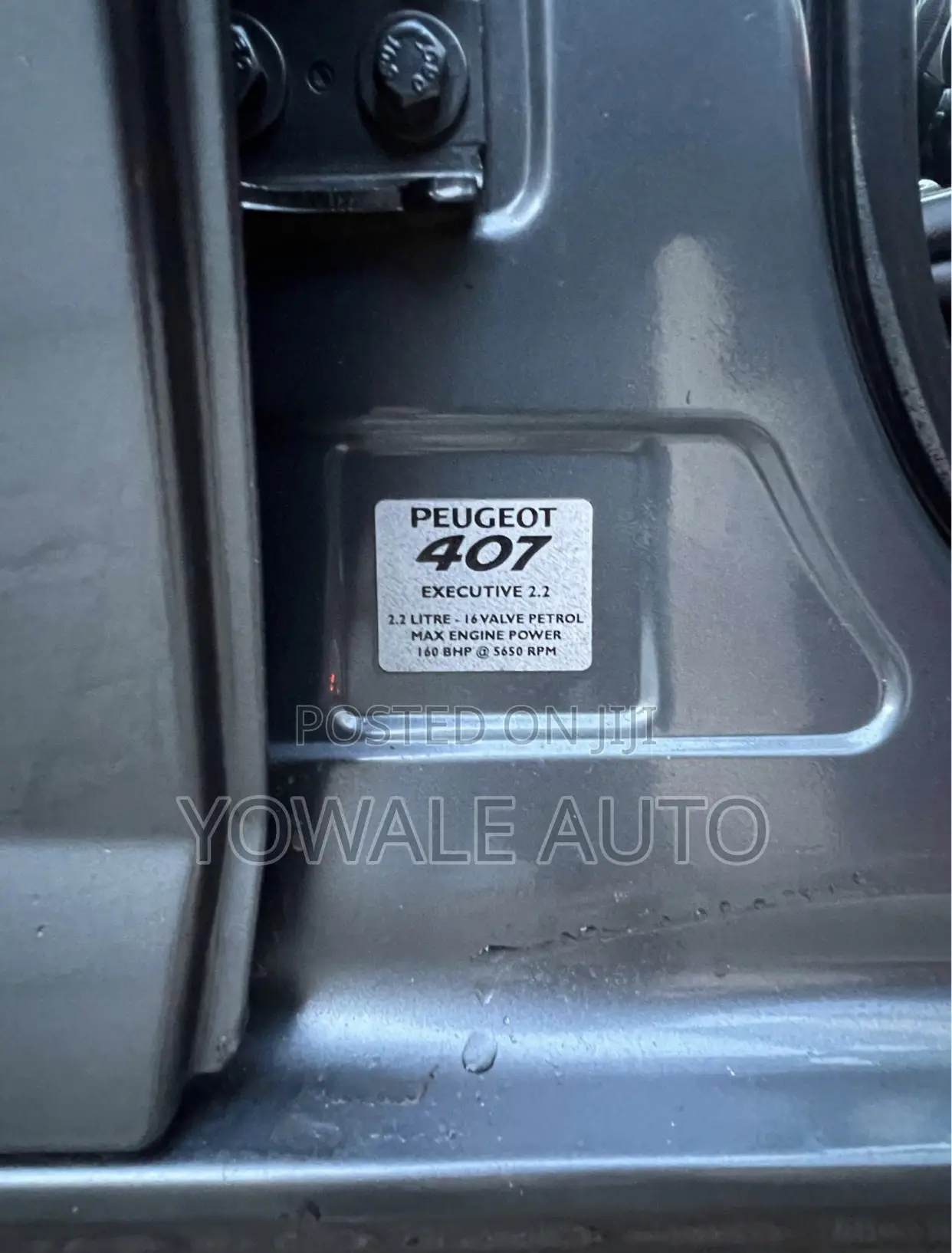 Peugeot 407 1.8 SW 115 2006 Gray