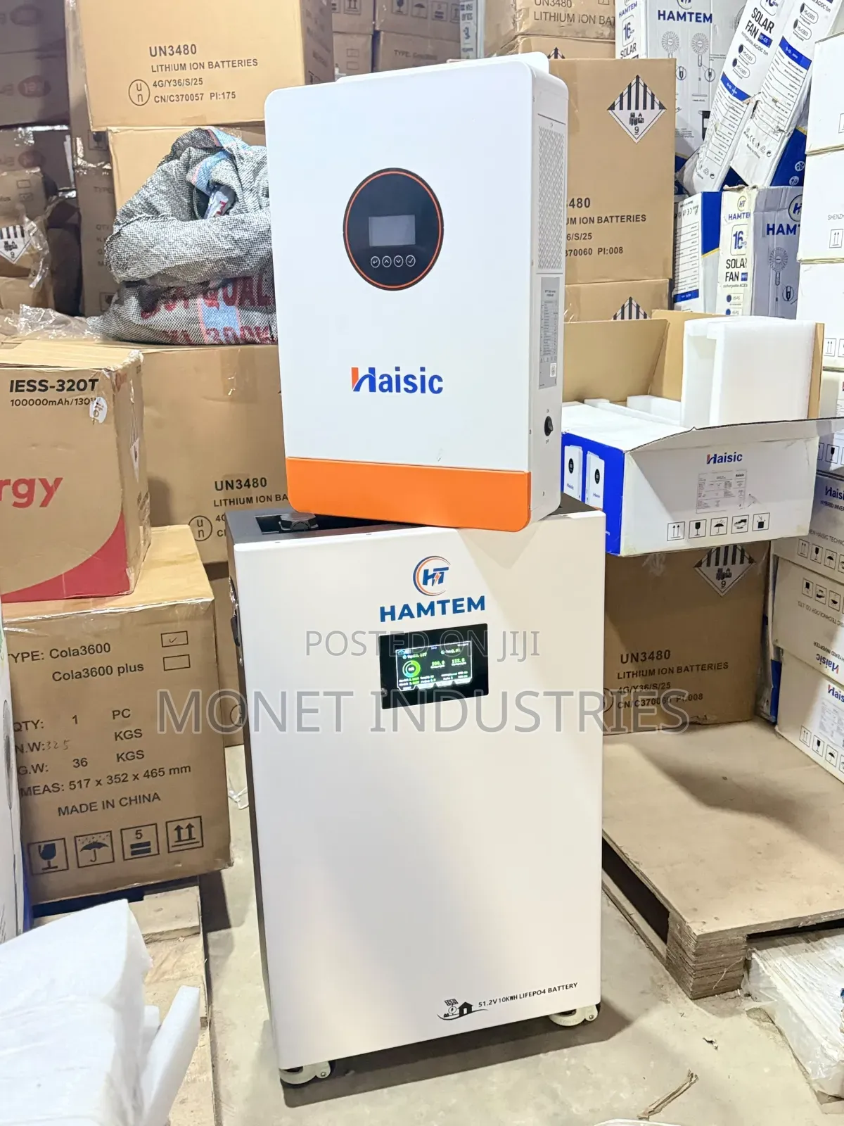 10kwh 48v Hamtem Lithium Battery Plus 6kw Hybrid Inveter
