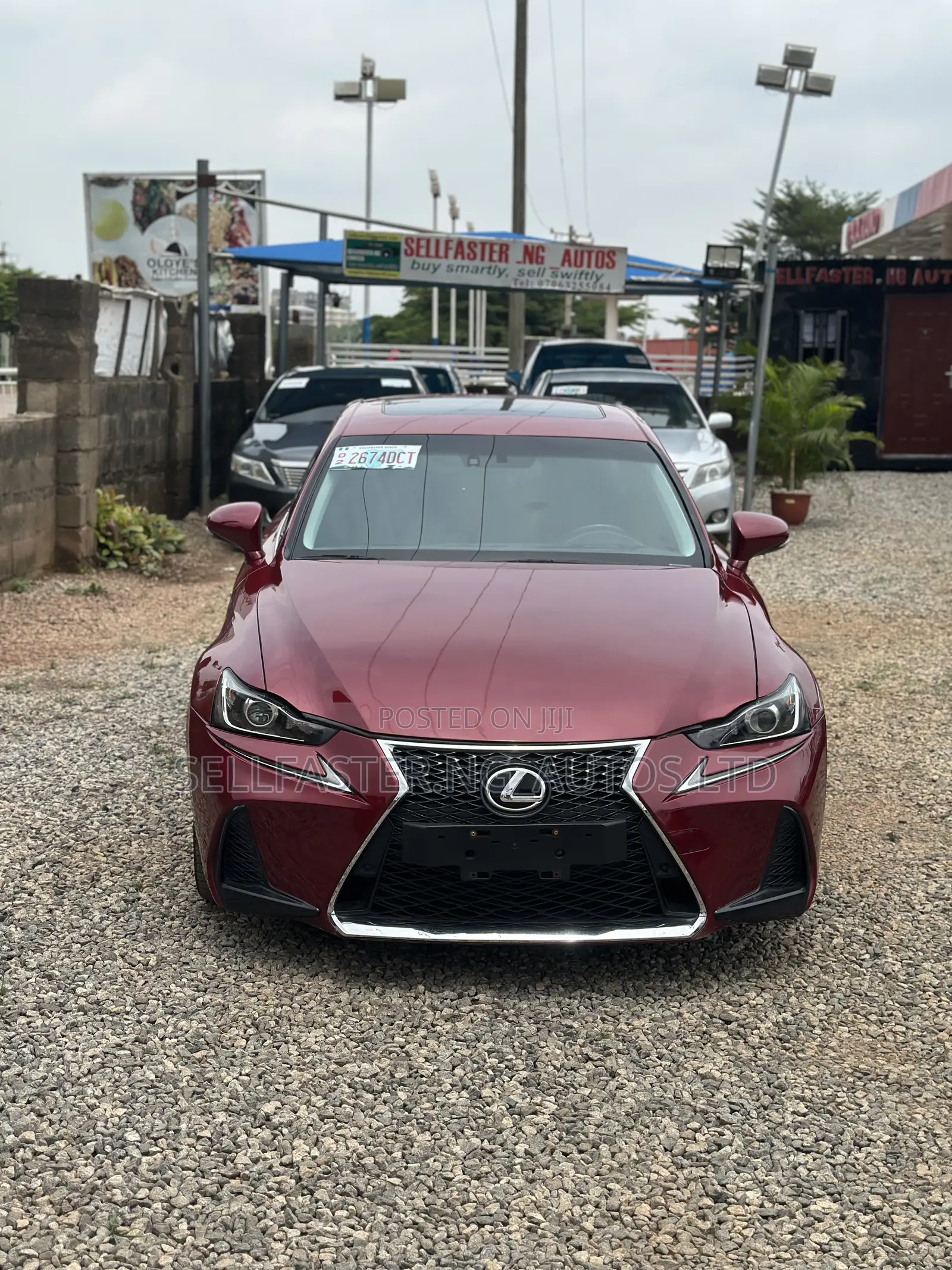 Lexus IS 2014 Red