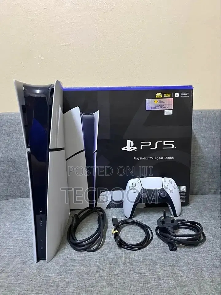 Sony Playstation 5 Slim (Ps5) Europe Version With Pad and Games