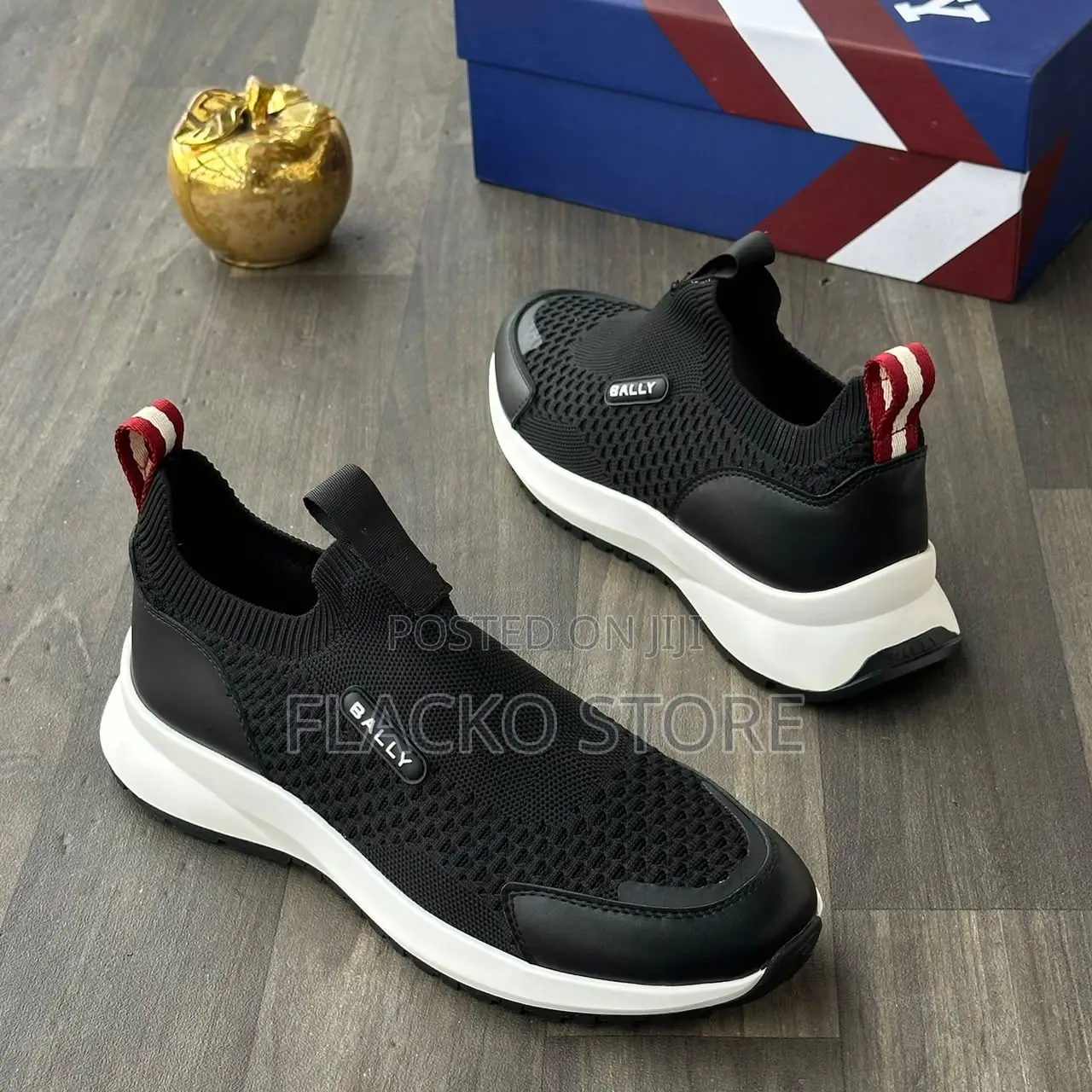 Original Bally Luxury Slip Ons Sneakers