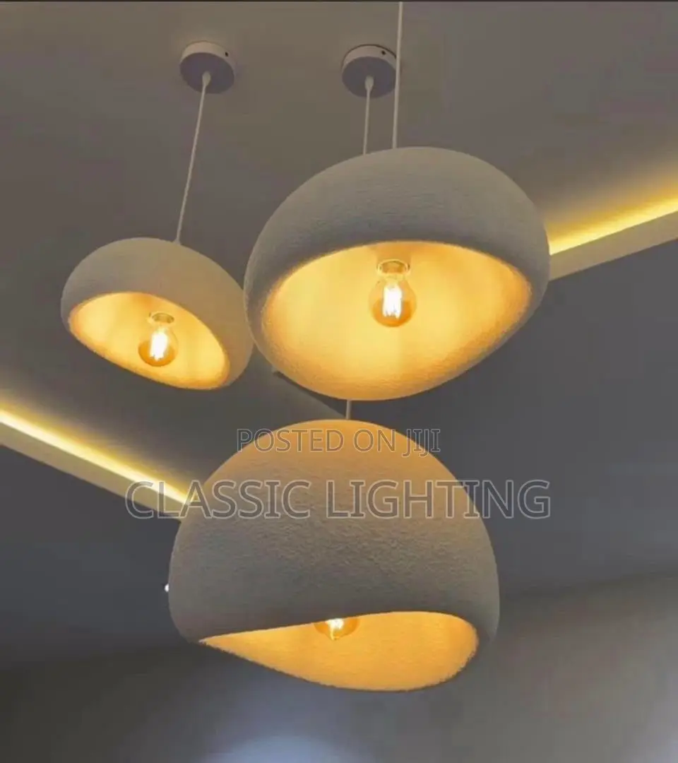 Japanese Wabi Sabi Cream Cloud Hanging Lamp Minimalist Dining Room Bar