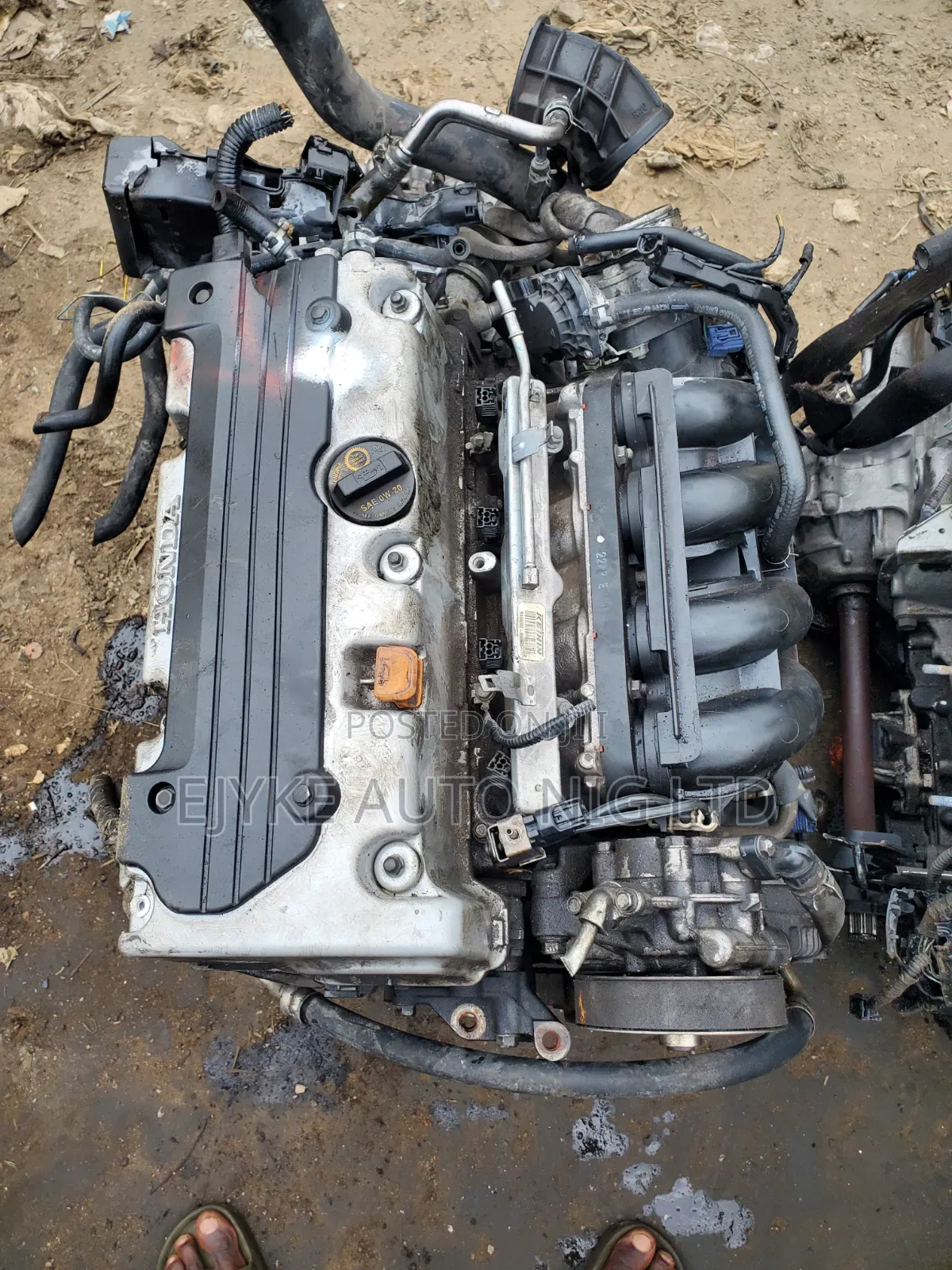Honda Accord 2008 V4 Engine Gearbox