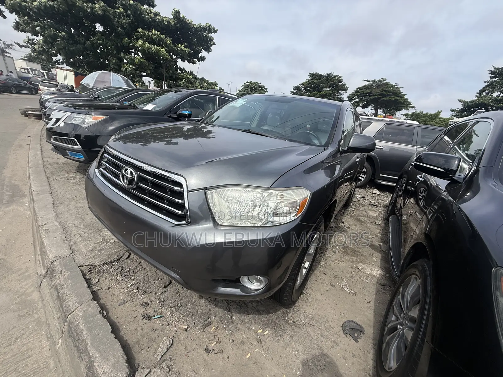 Toyota Highlander Sport 2009 Gray