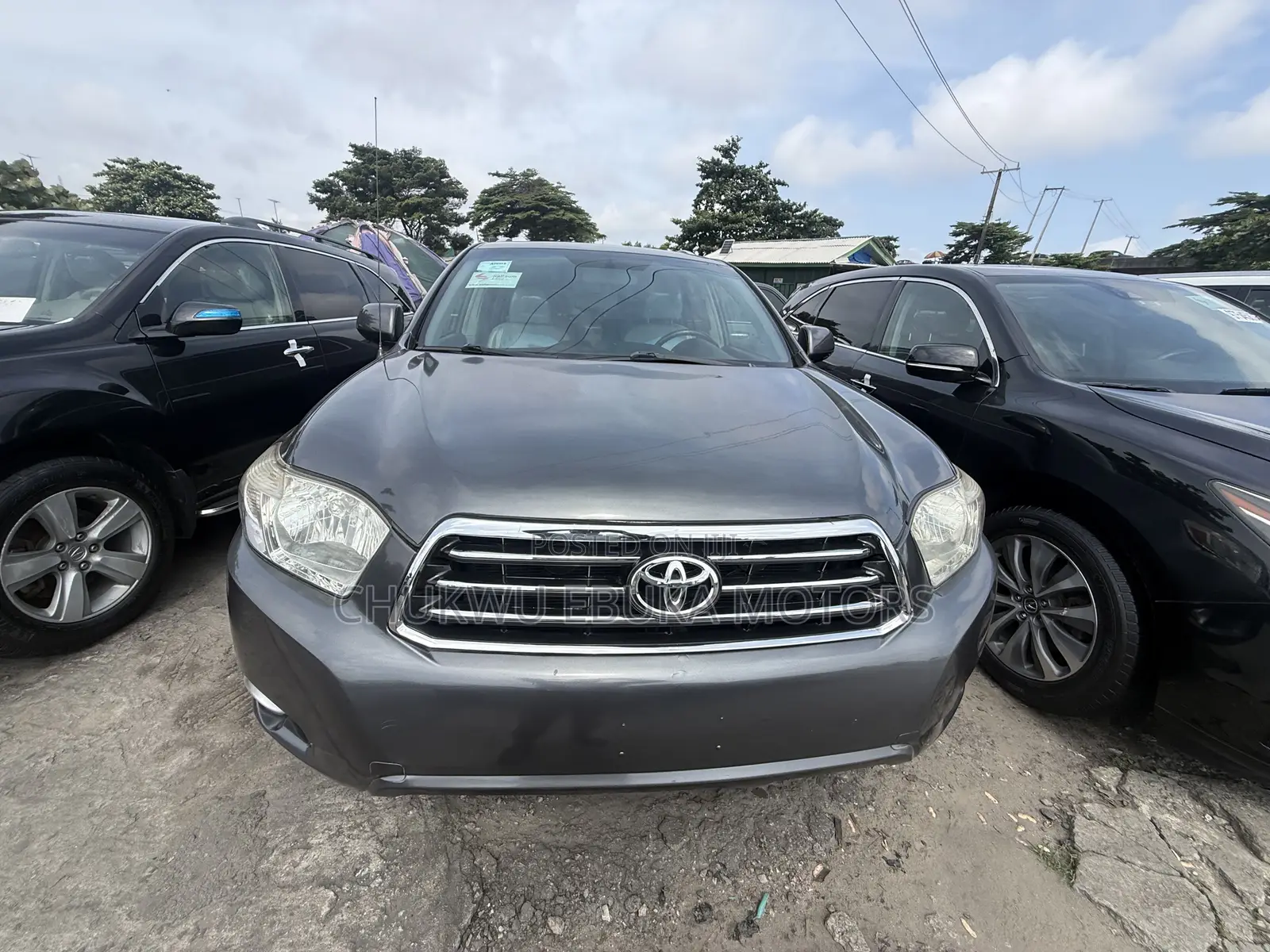 Toyota Highlander Sport 2009 Gray
