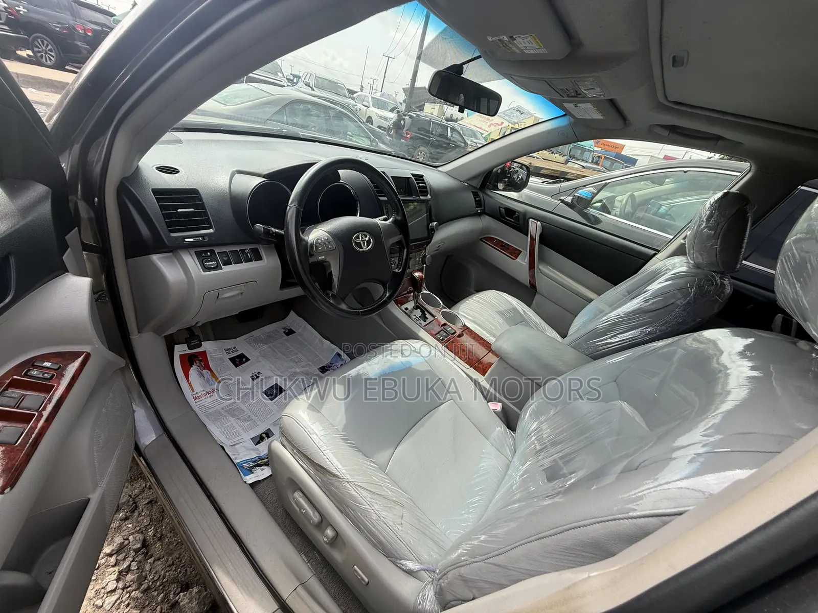 Toyota Highlander Sport 2009 Gray