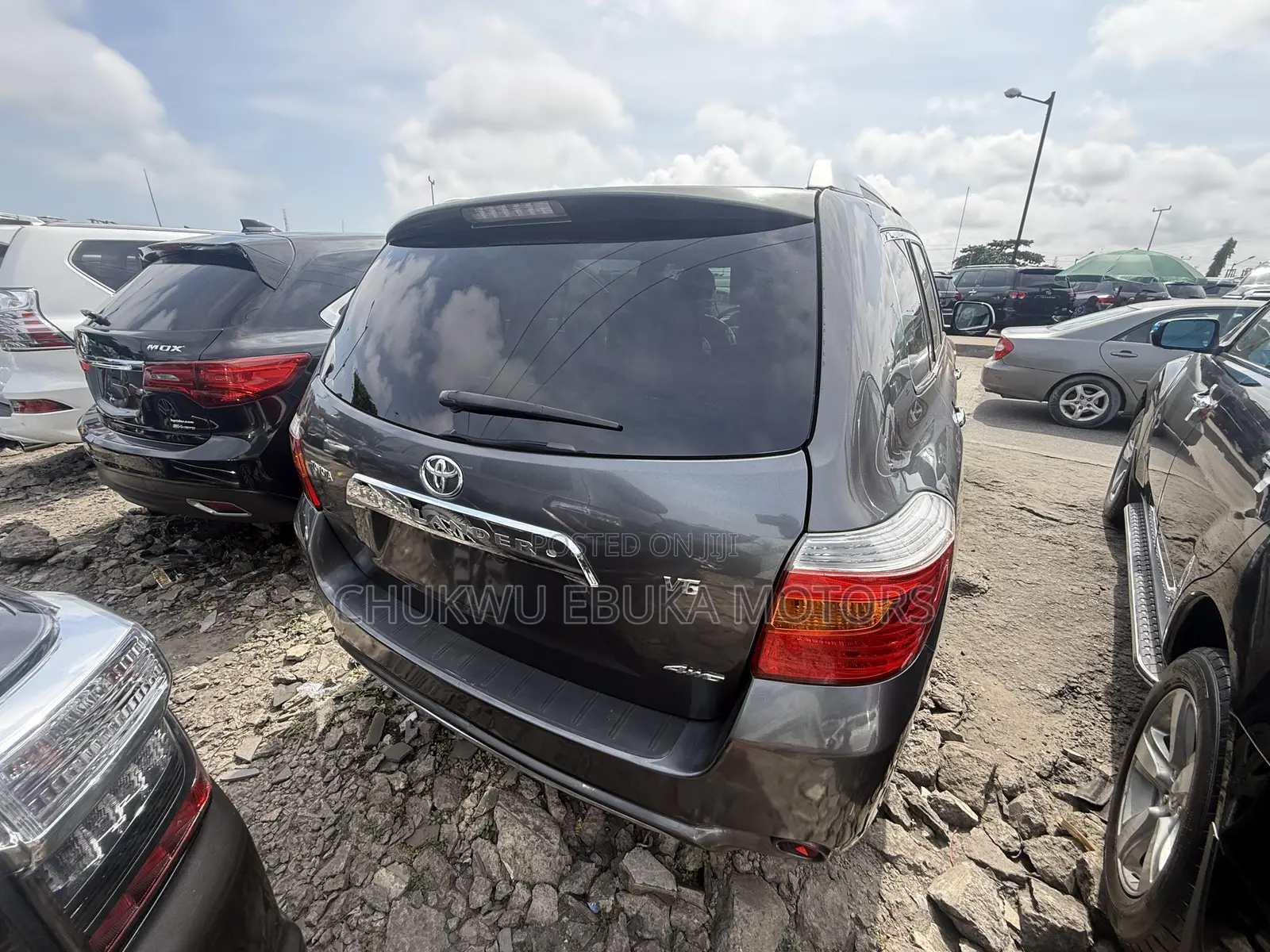 Toyota Highlander Sport 2009 Gray