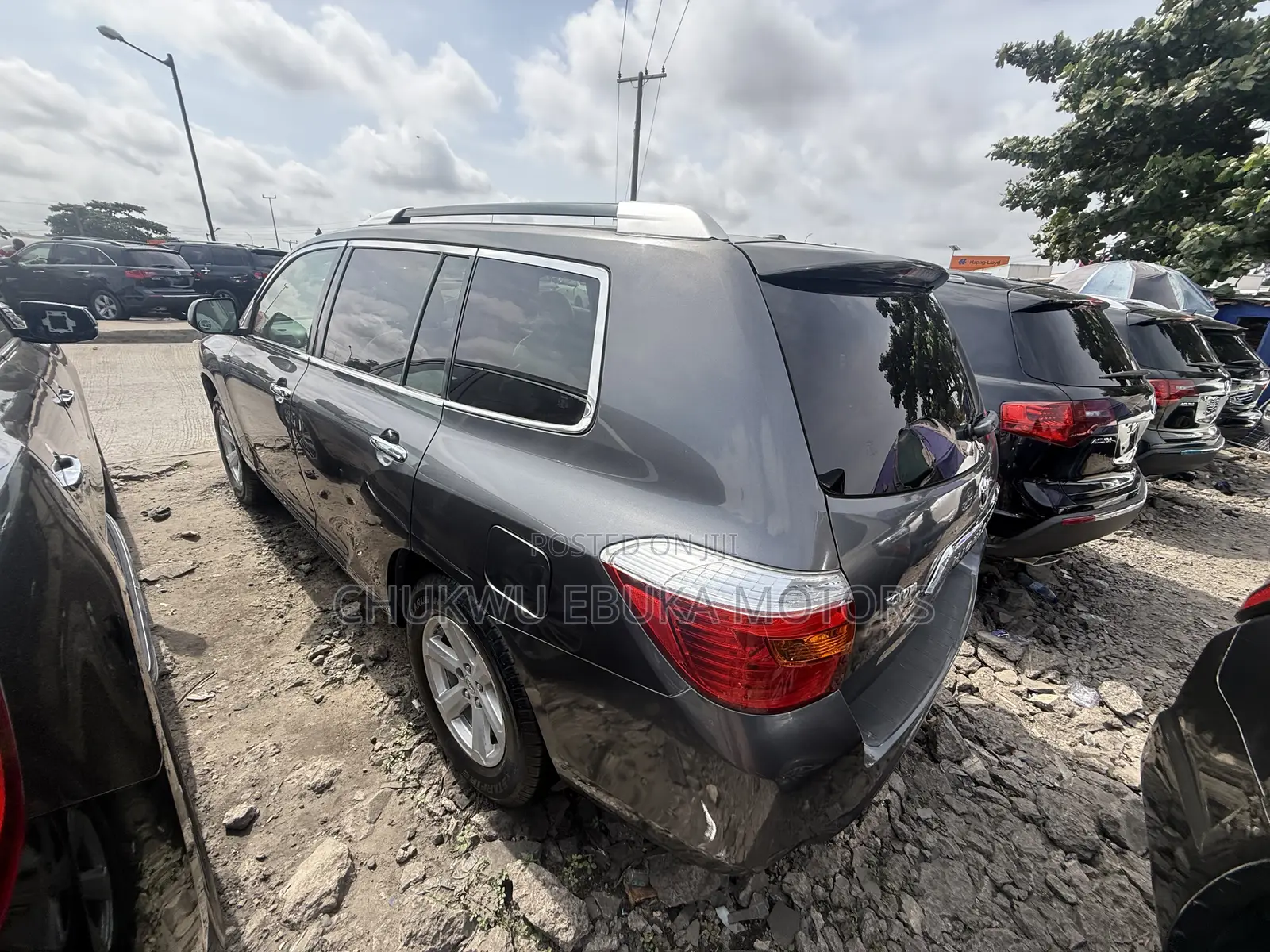 Toyota Highlander Sport 2009 Gray