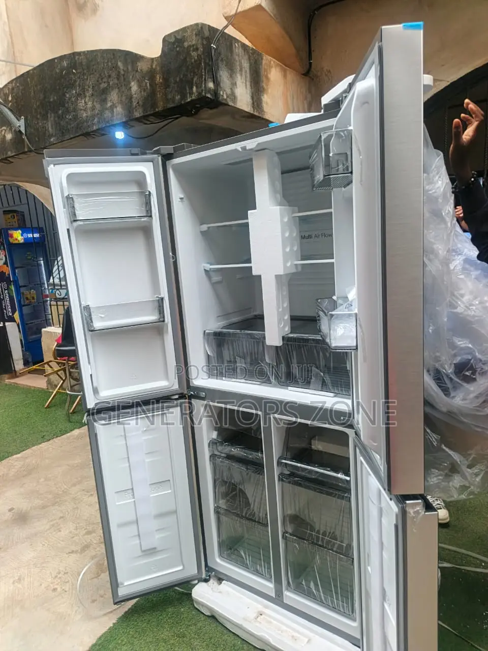 Hisense 54wc-Rq 427L Four Door Fridge for Home and Office