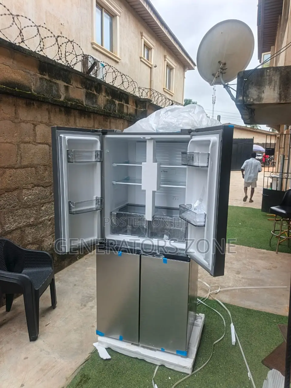 Hisense 54wc-Rq 427L Four Door Refrigerator With Modern Flat Design