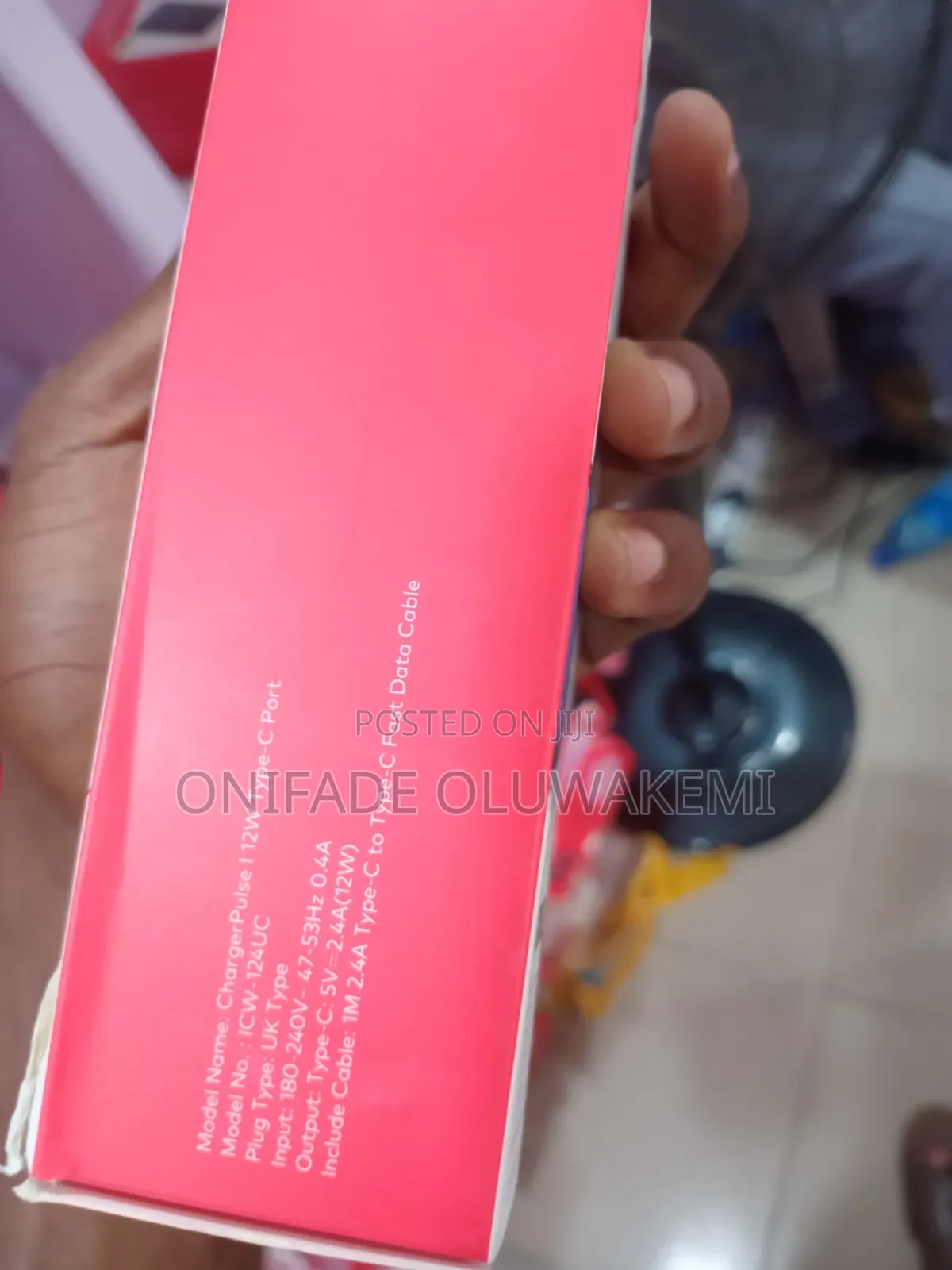 Itel ChargerPulse I 12W TypeC Port ICW-124UC
