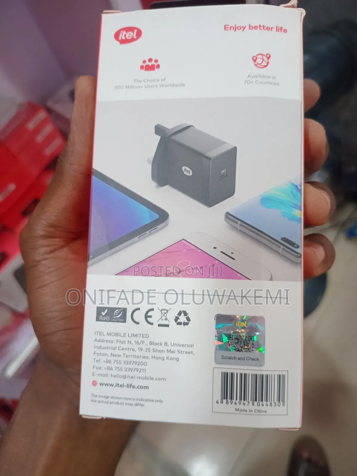 Itel ChargerPulse I 12W TypeC Port ICW-124UC