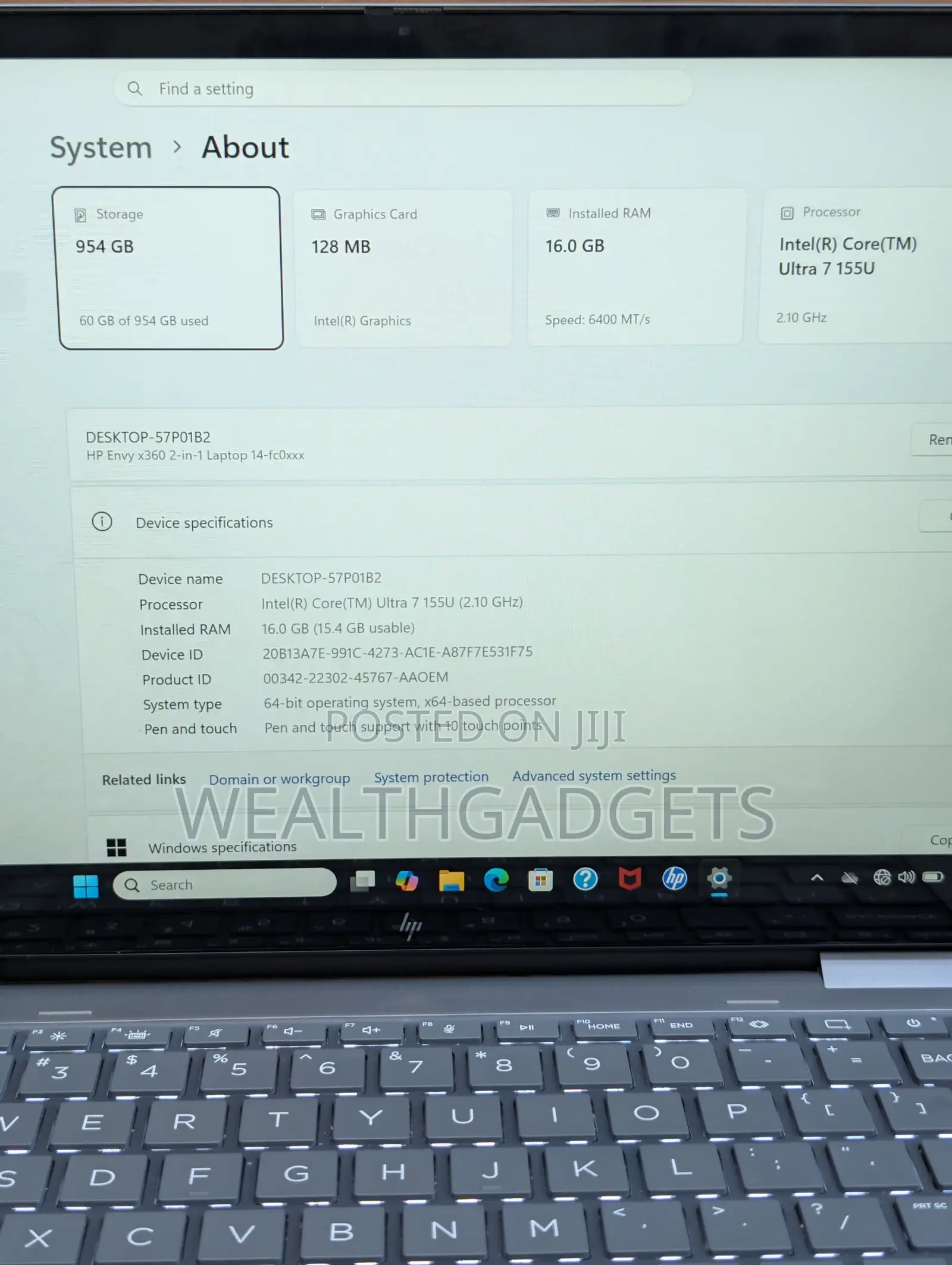 Laptop HP Envy 14 16GB Intel Core Ultra 7 SSD 1T