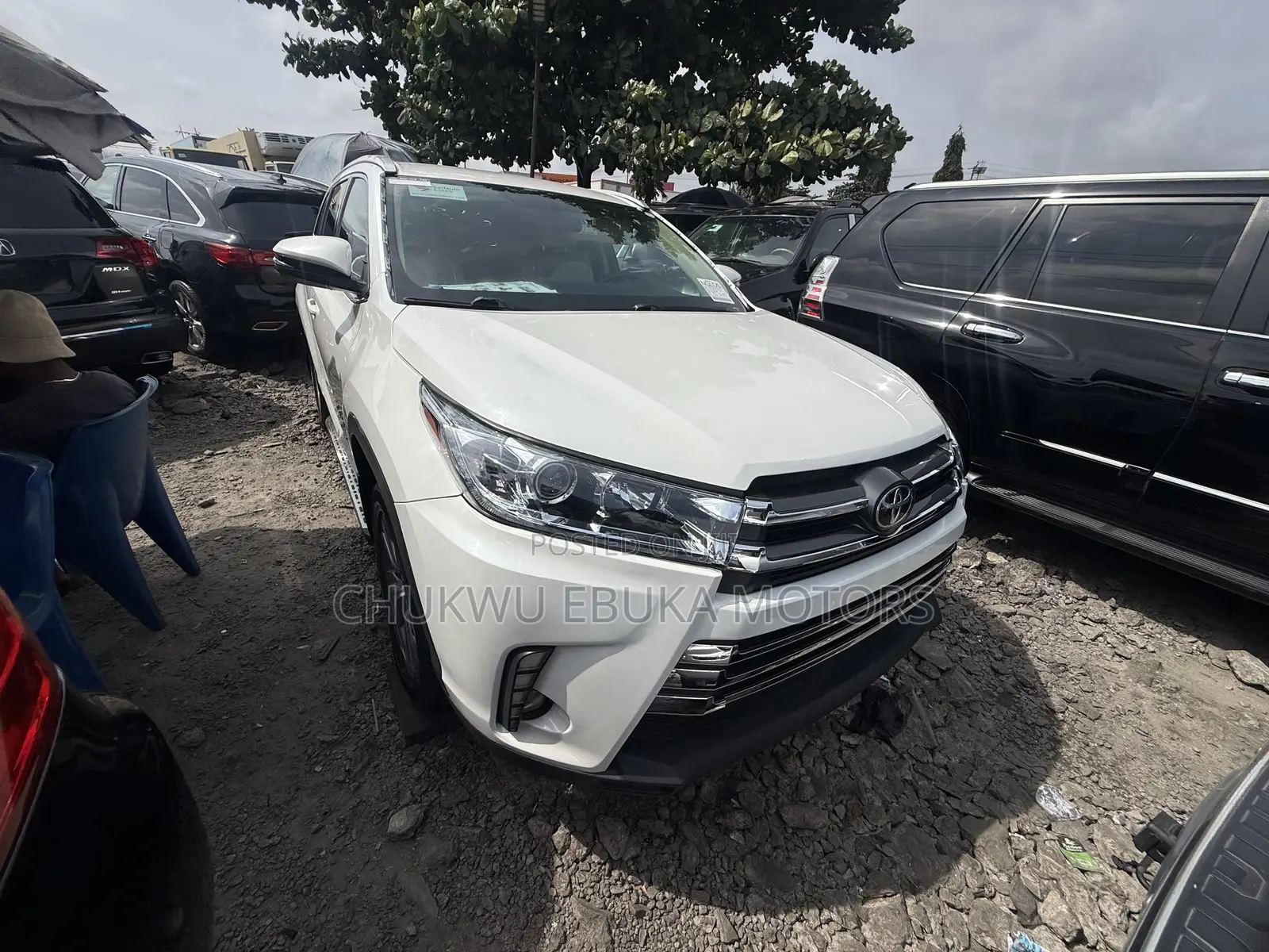 Toyota Highlander LE Plus V6 4x4 (3.5L 6cyl 6A) 2016 White