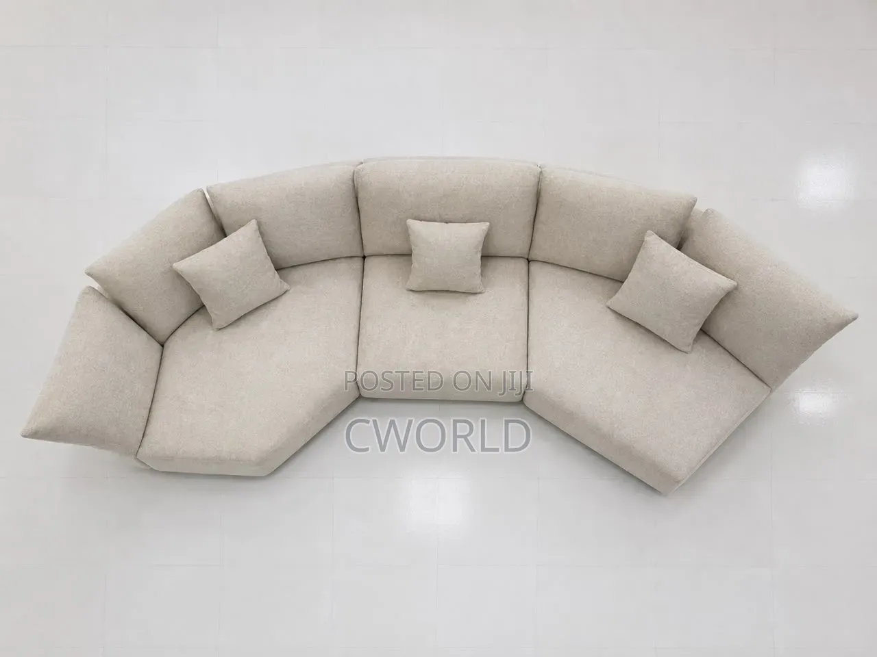 Cloud Curved Modular Sofa - Imported