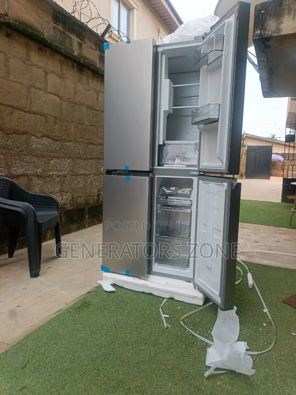 Hisense 54wc-Rq 427L Spacious Cross Door Inverter Fridge