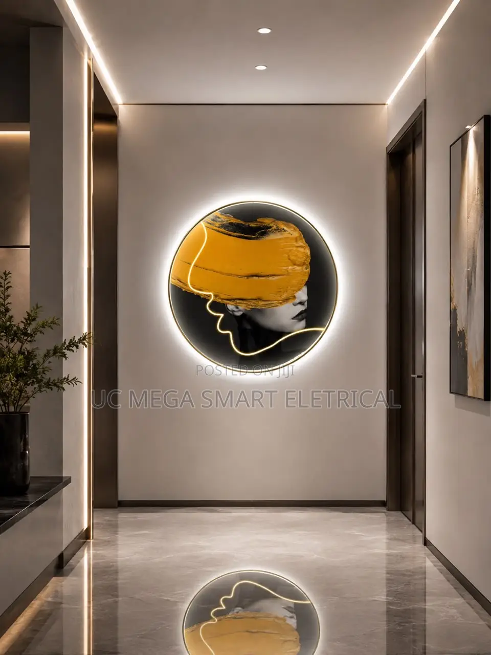 Modern Creative Wall Decoration Mural Lighting Wall Lamp Bedroom