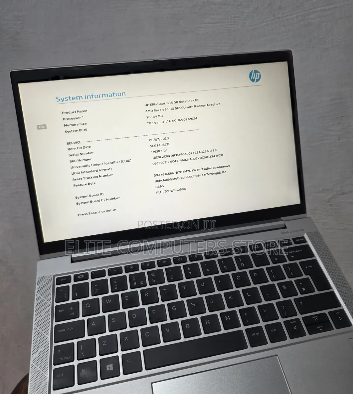 Laptop HP EliteBook 835 G7 16GB AMD Ryzen 5 SSD 256GB