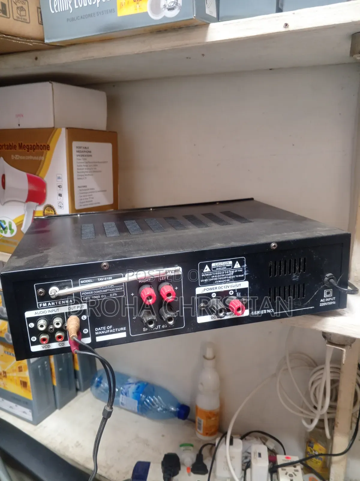 Hi Fi Stereo Karaoke Audio Amplifier
