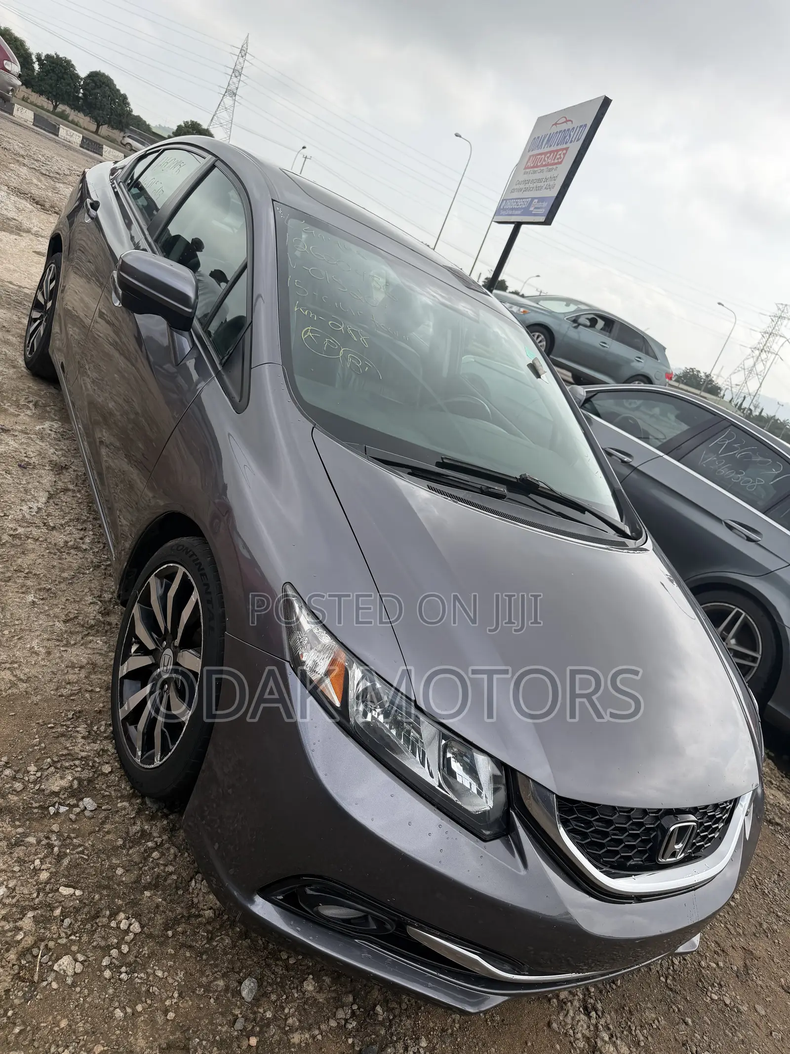 Honda Civic EX-L w/Navigation 4dr Sedan (1.8L 4cyl CVT) 2015 Gray