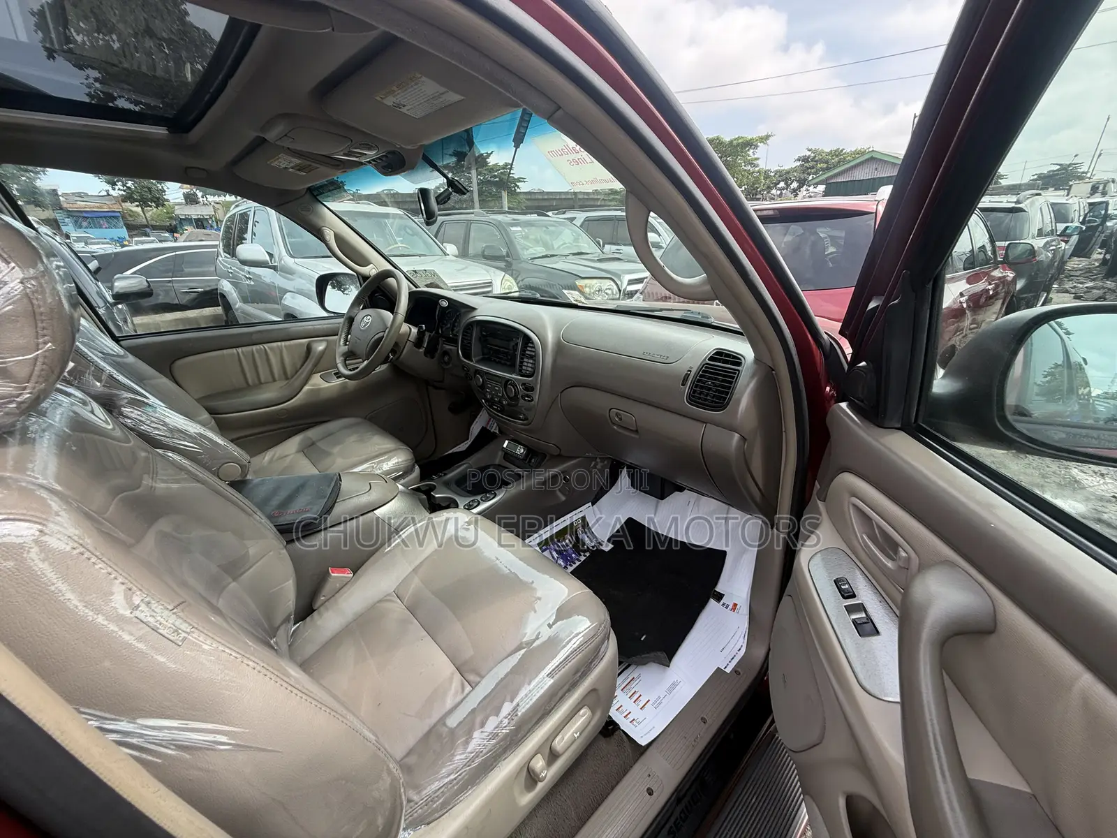 Toyota Sequoia Limited 4dr SUV 4WD (4.7L 8cyl 5A) 2006 Red