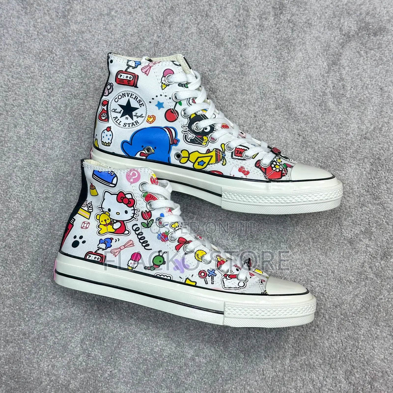 Original Converse Chuck Taylor Hi X Hello Kitty Sneakers