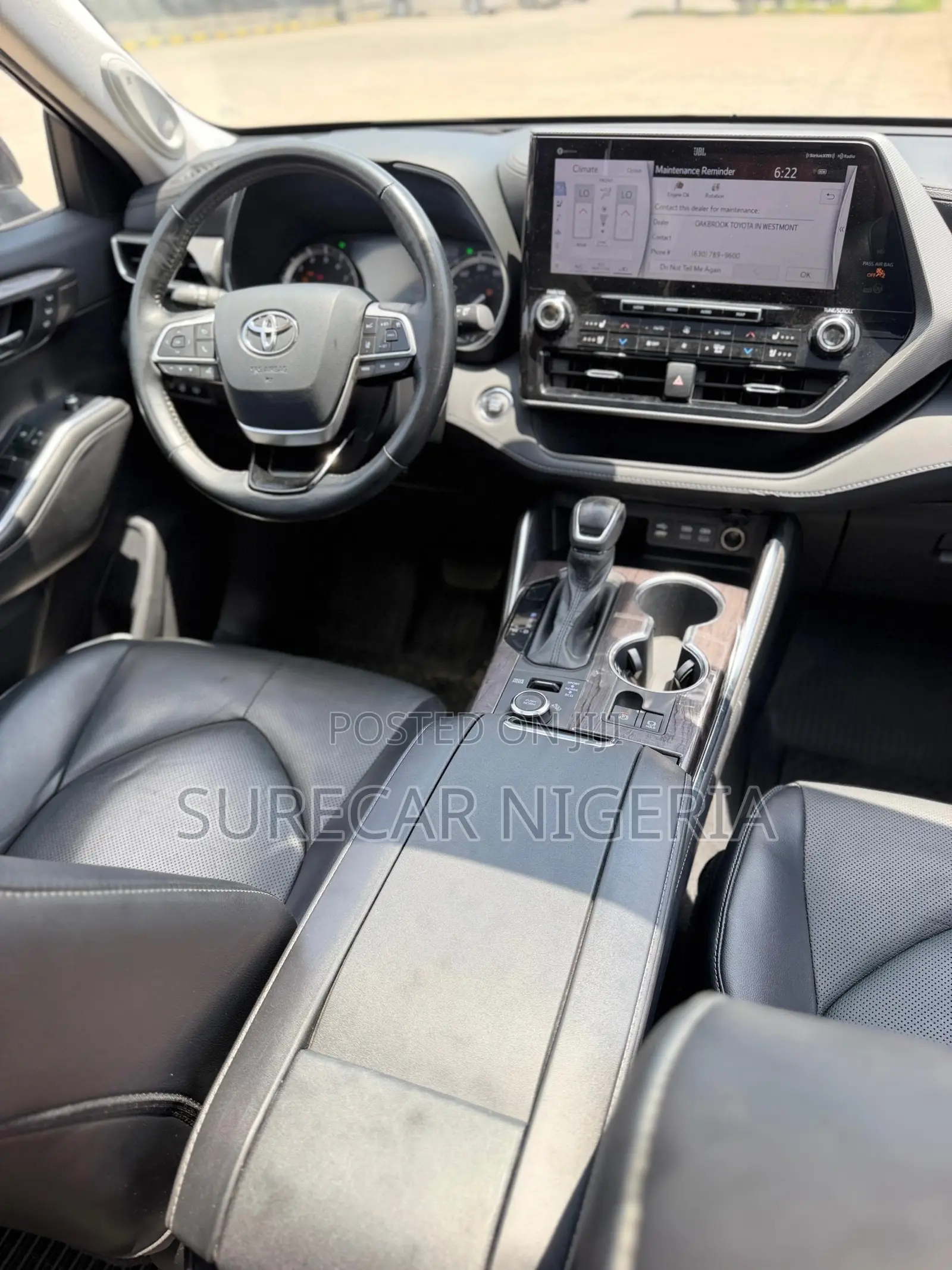 Toyota Highlander Platinum 2022 Blue