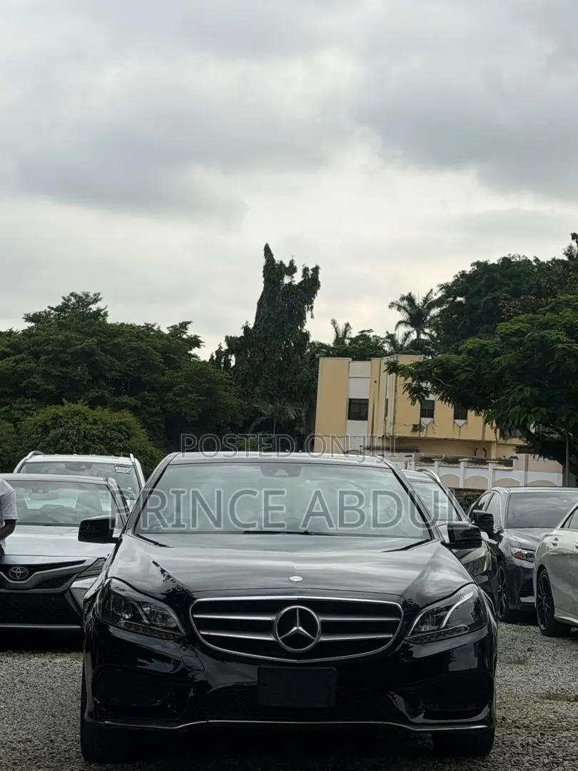 Mercedes-Benz E350 2014 Black