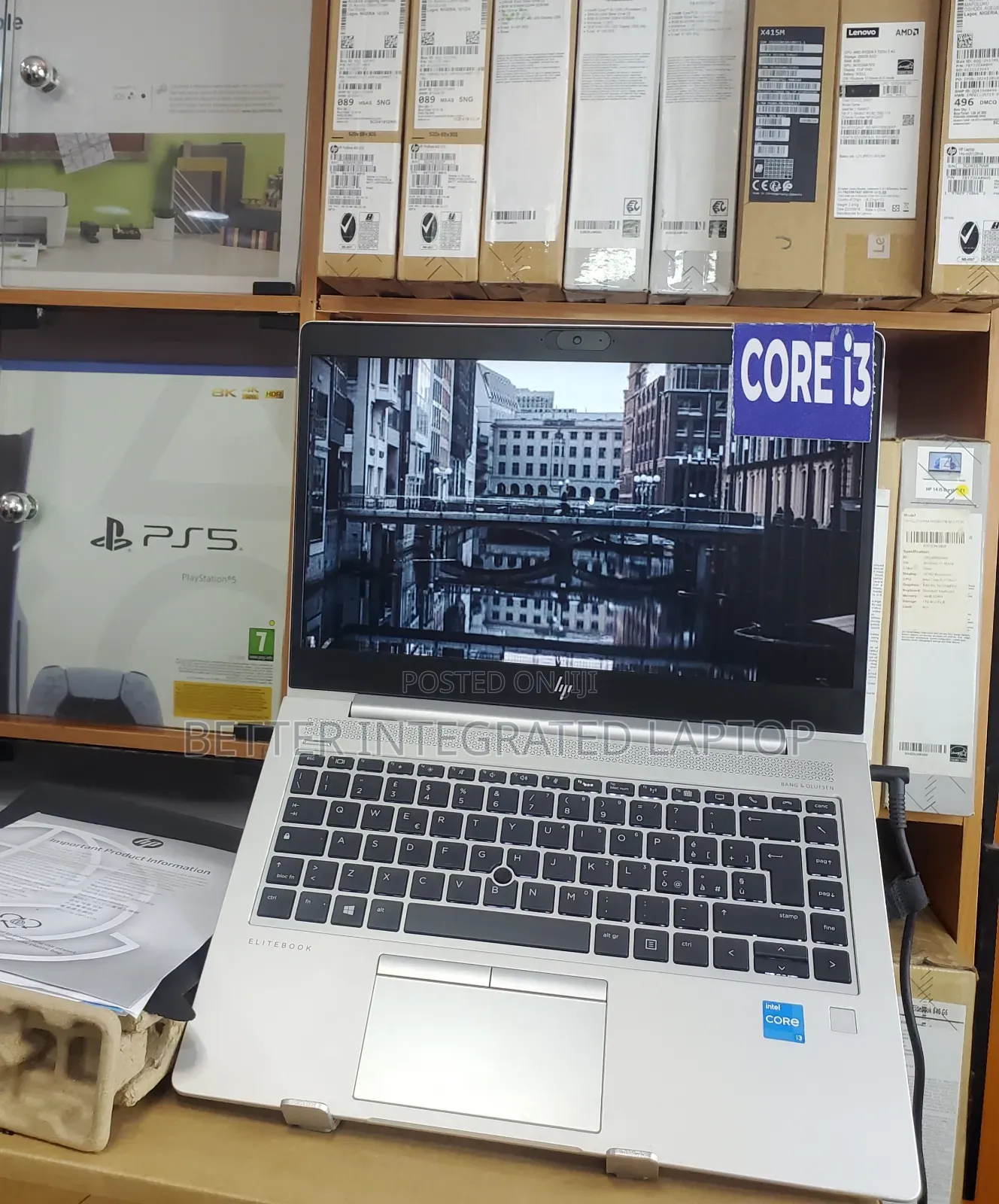 New Laptop HP EliteBook 755 G2 8GB Intel Core i3 SSD 256GB