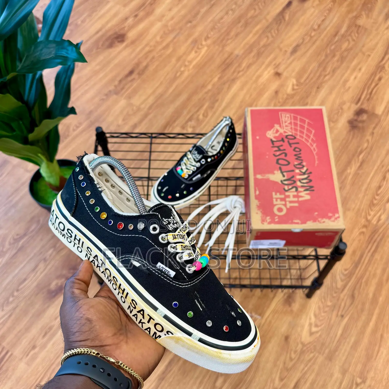 Original Satoshi Nakamoto Vans Otw Era 95 Round Lucky Charms Sneakers