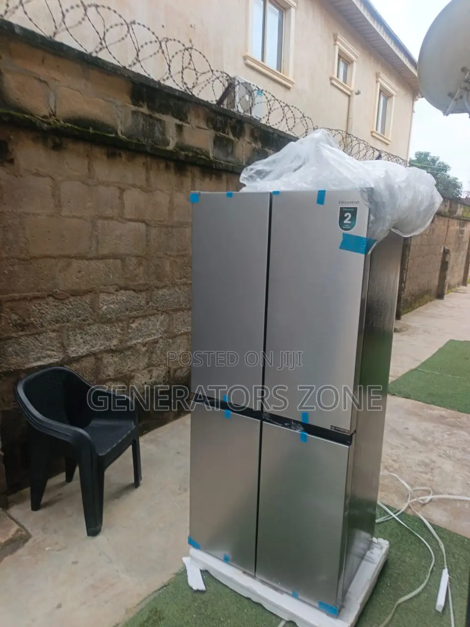 Hisense 54wc-Rq 427L Cross Door Refrigerator With Inverter Motor