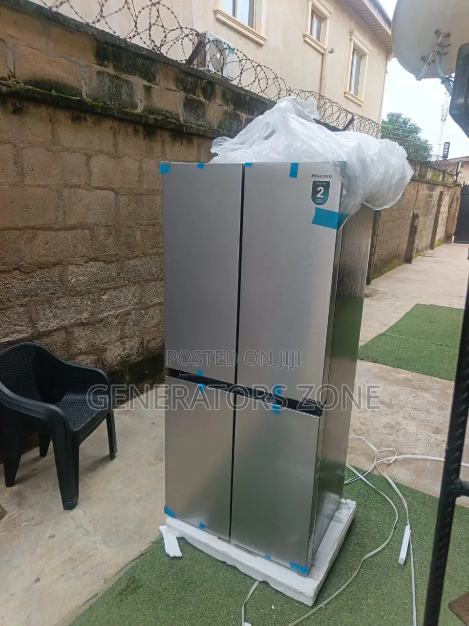 Hisense 54wc-Rq 427L Cross Door Refrigerator With Inverter Motor