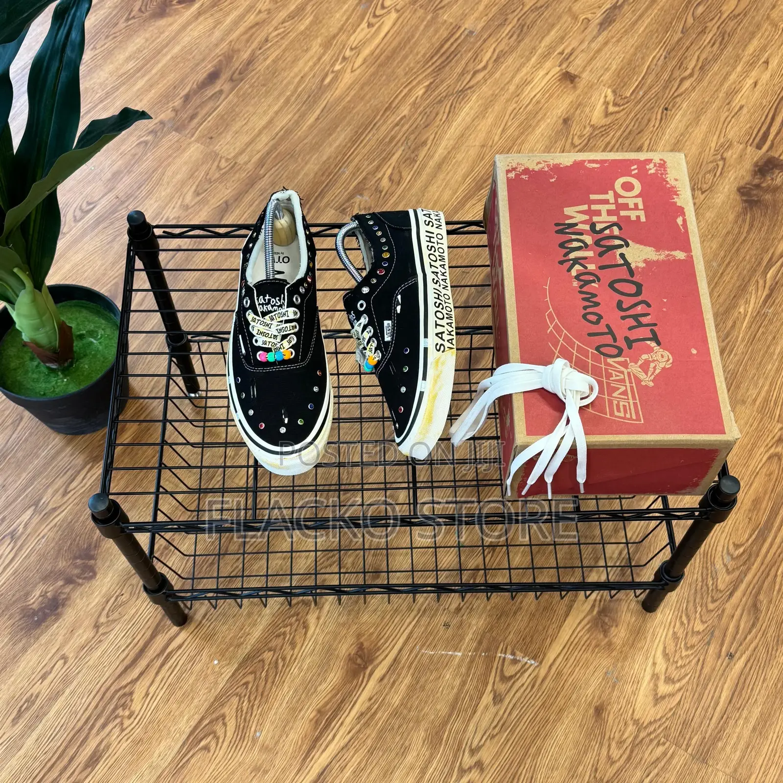 Original Satoshi Nakamoto Vans Otw Era 95 Round Lucky Charms Sneakers