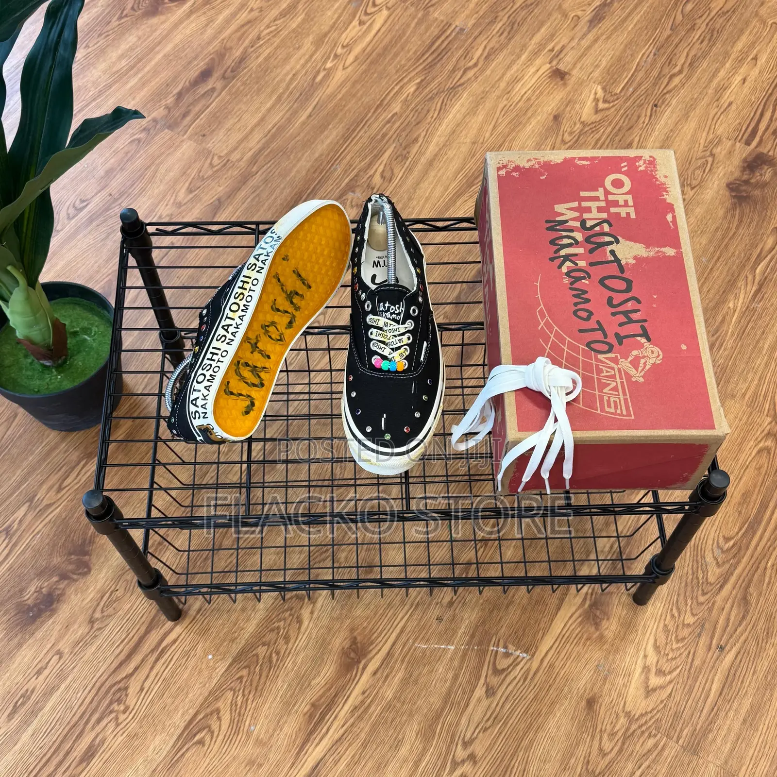 Original Satoshi Nakamoto Vans Otw Era 95 Round Lucky Charms Sneakers