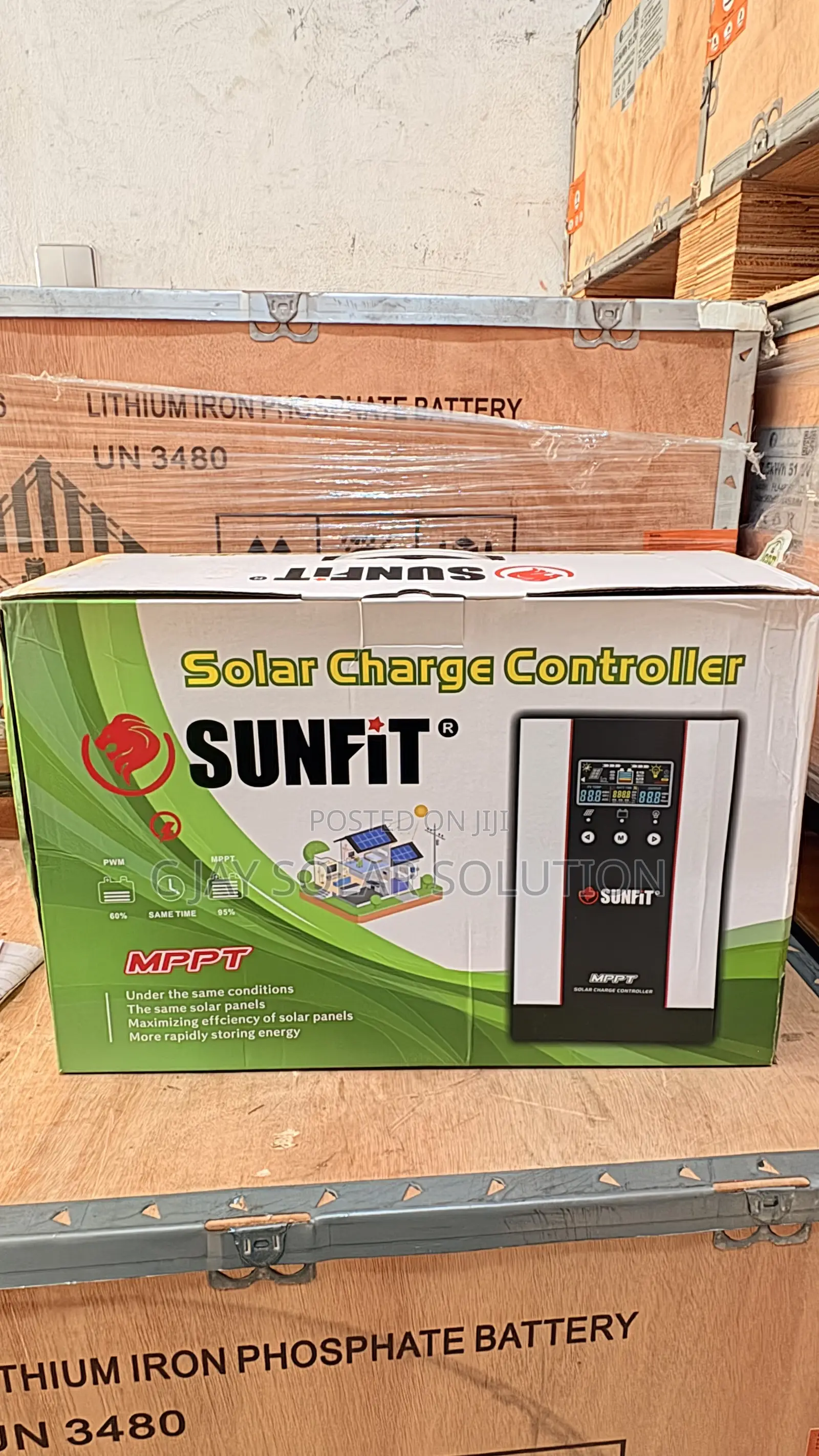 Brand New Sunfit Charge Controller MPPT 80ams