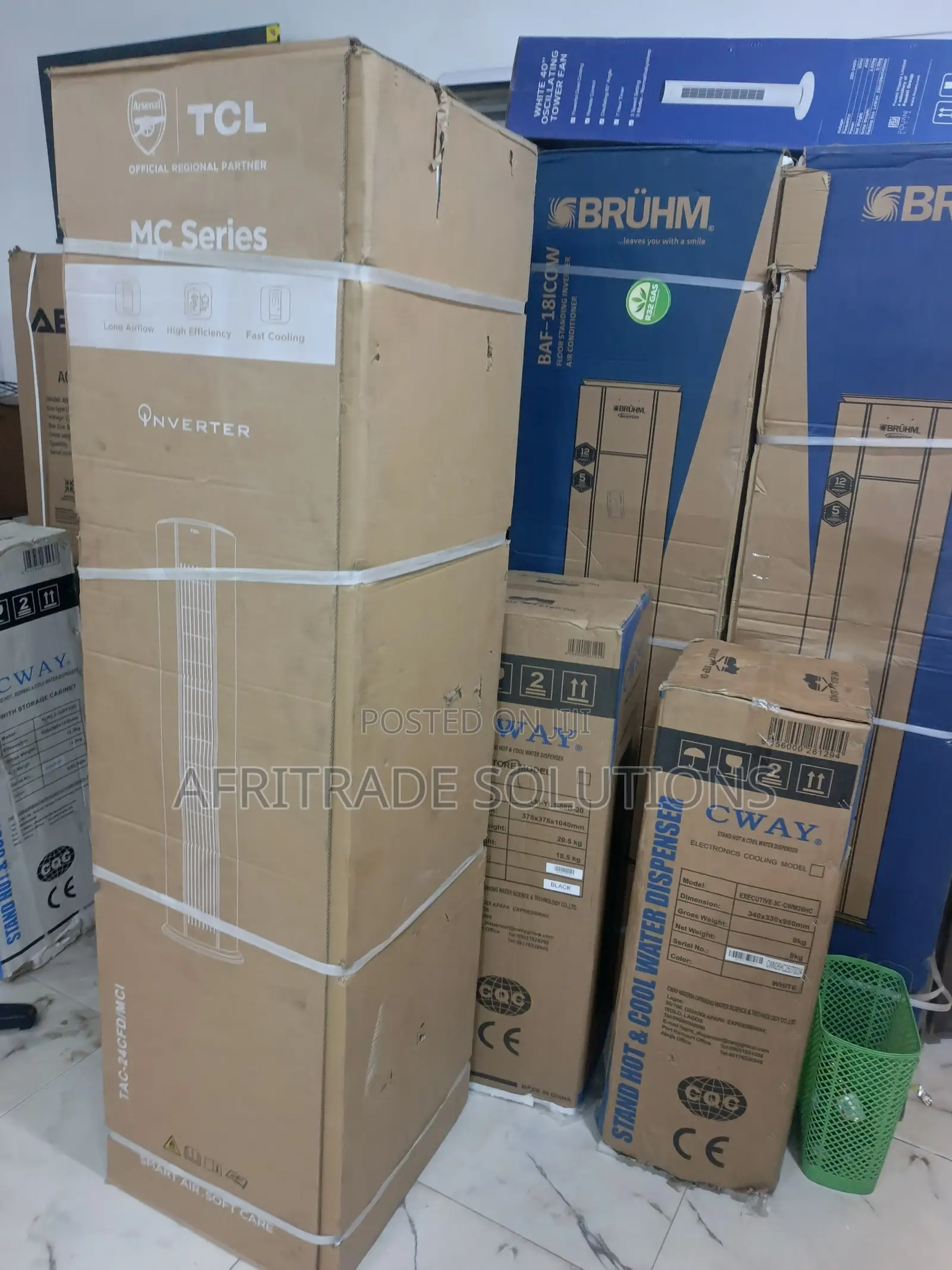 TCL 3 Tons Inverter Standing AC – Perfect for Spacious Interiors