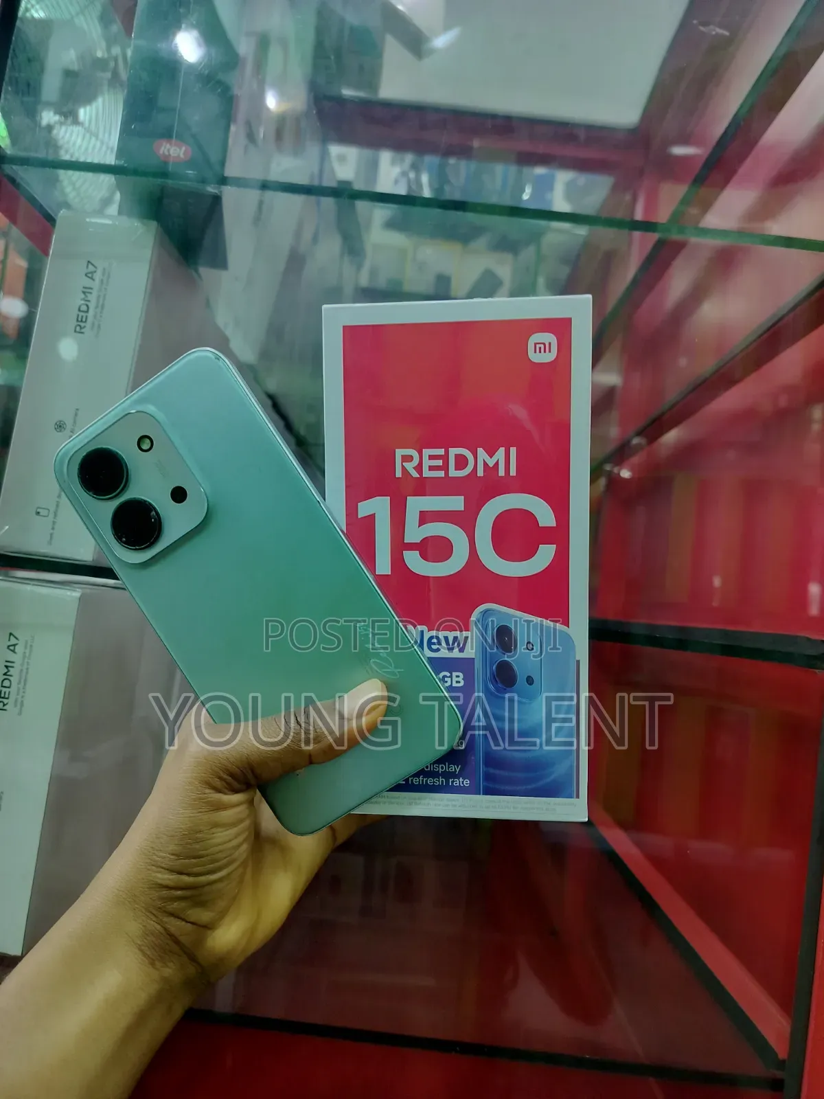 New Xiaomi Redmi 15C 4G 128 GB Black