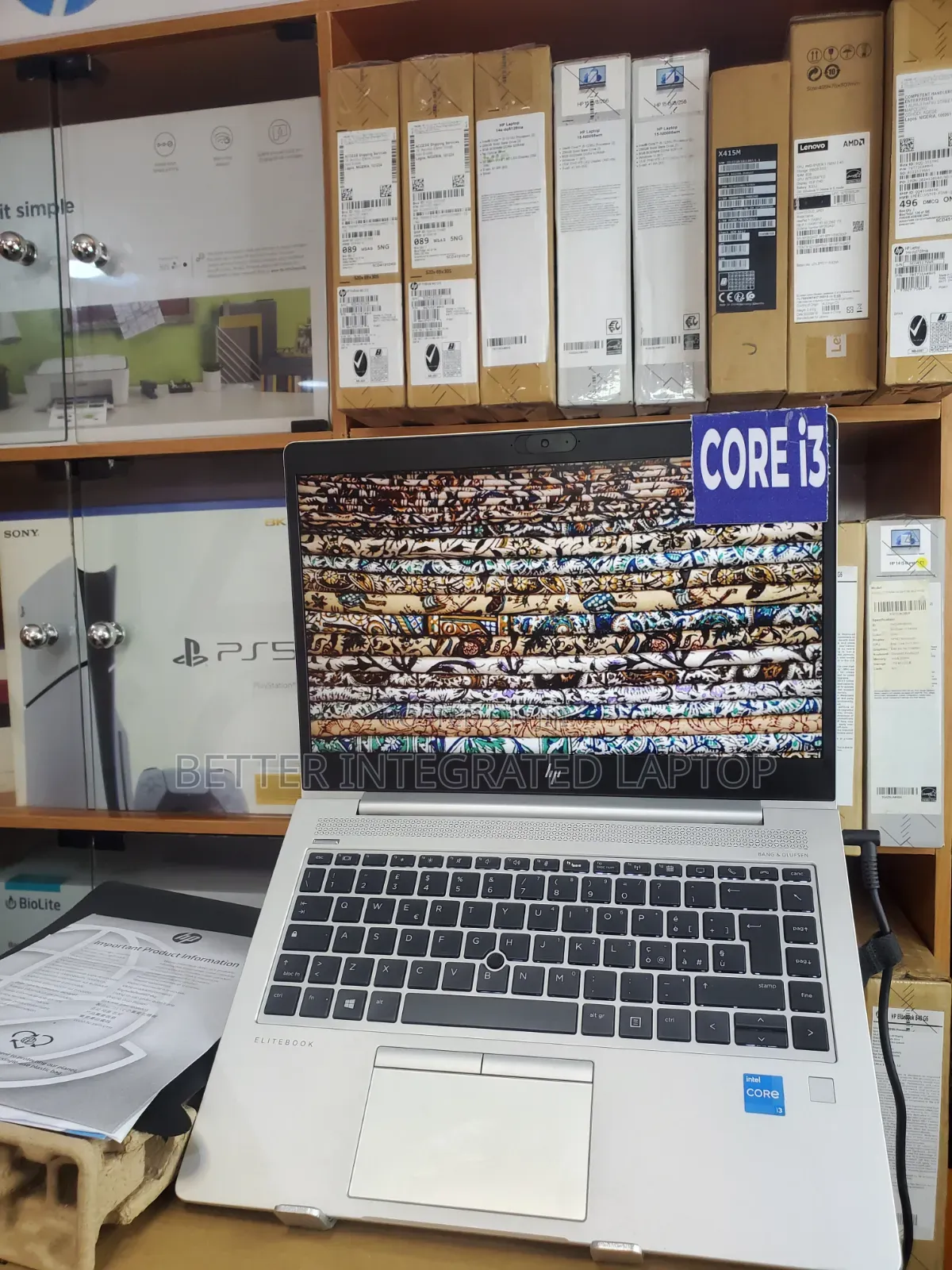 New Laptop HP EliteBook 755 G2 4GB Intel Core i3 SSD 512GB