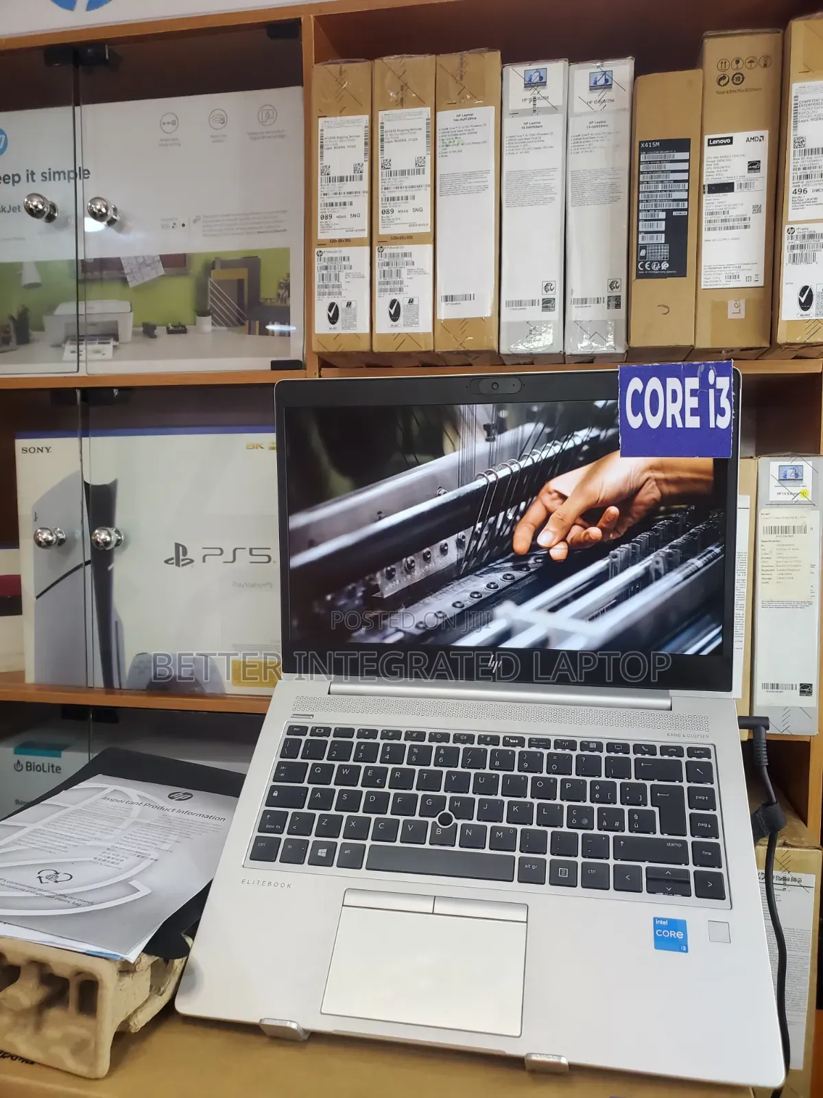 New Laptop HP EliteBook 755 G2 4GB Intel Core i3 SSD 512GB