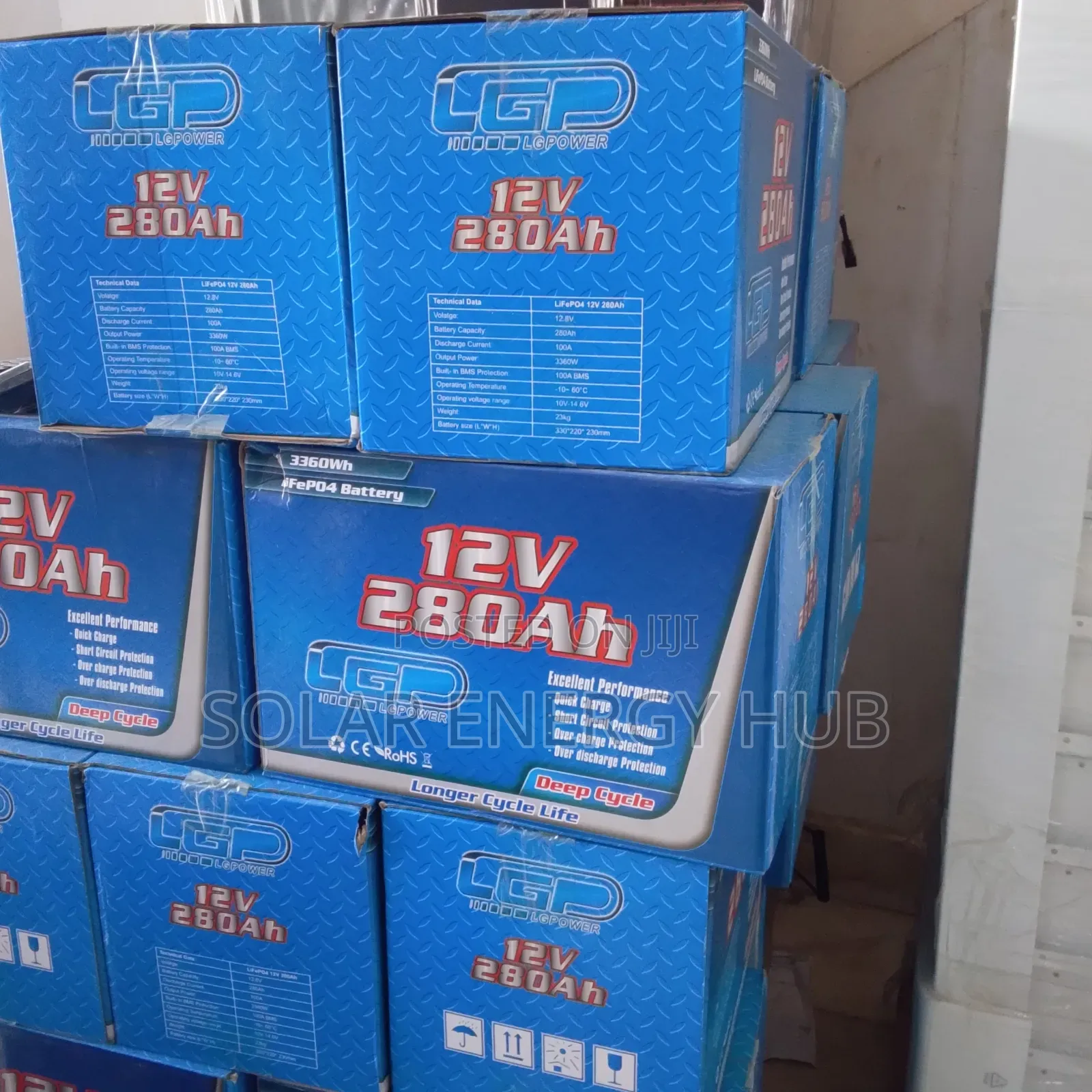 280ah/12v Global Power Lithium Battery